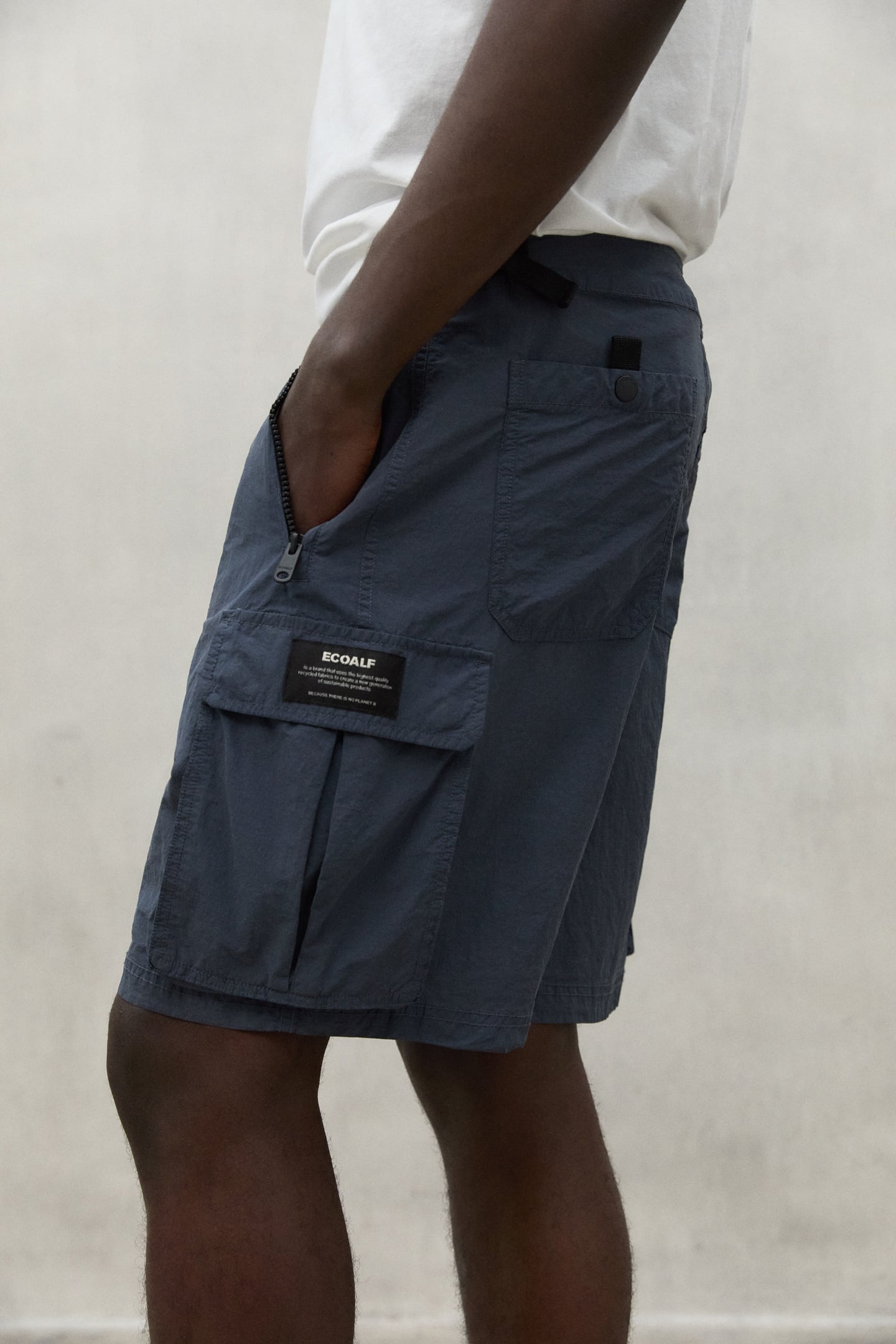 ALISTEALF CARGO SHORTS DEEP NAVY 4