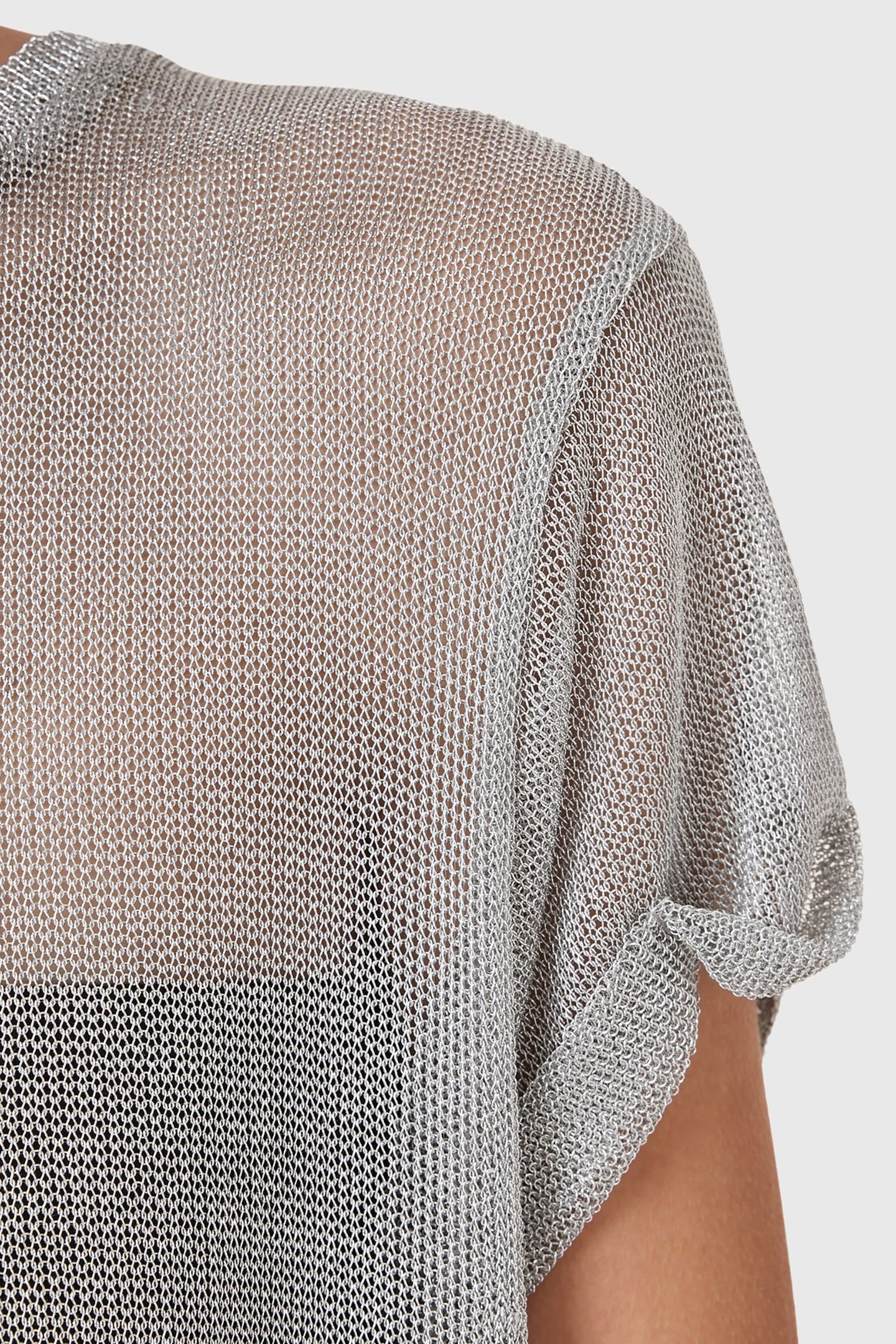 THEA SPARKLE TOP METALLIC SILVER 7