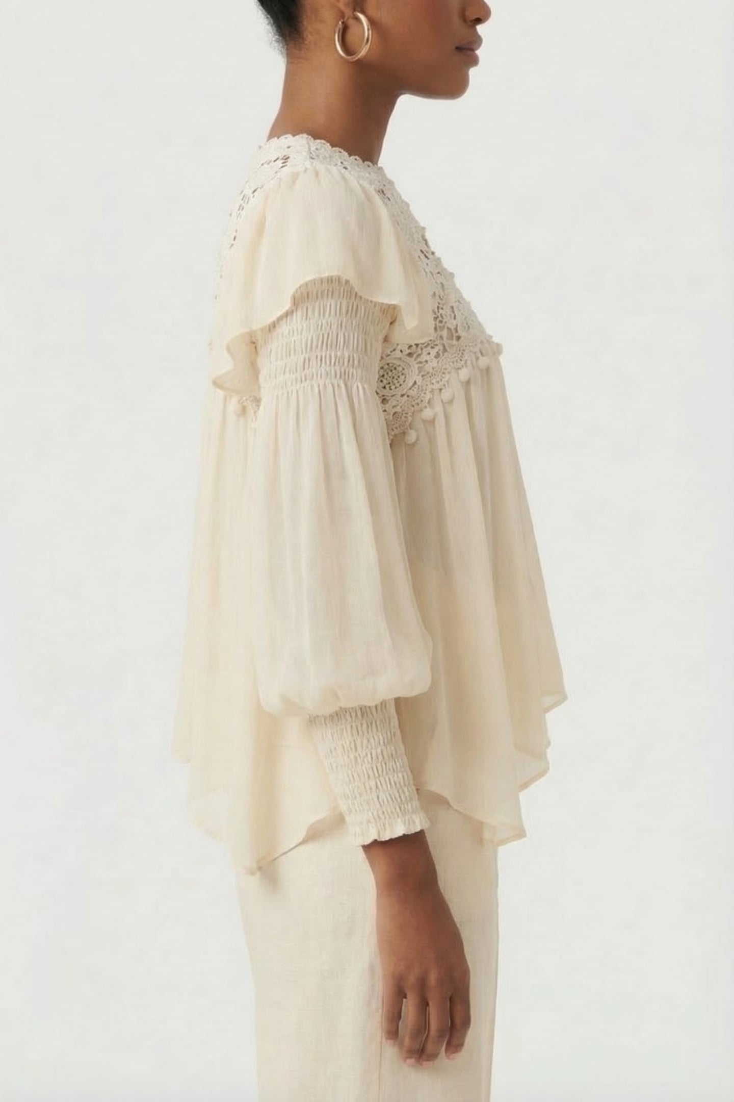 ROKIA BLOUSE ECRU 3