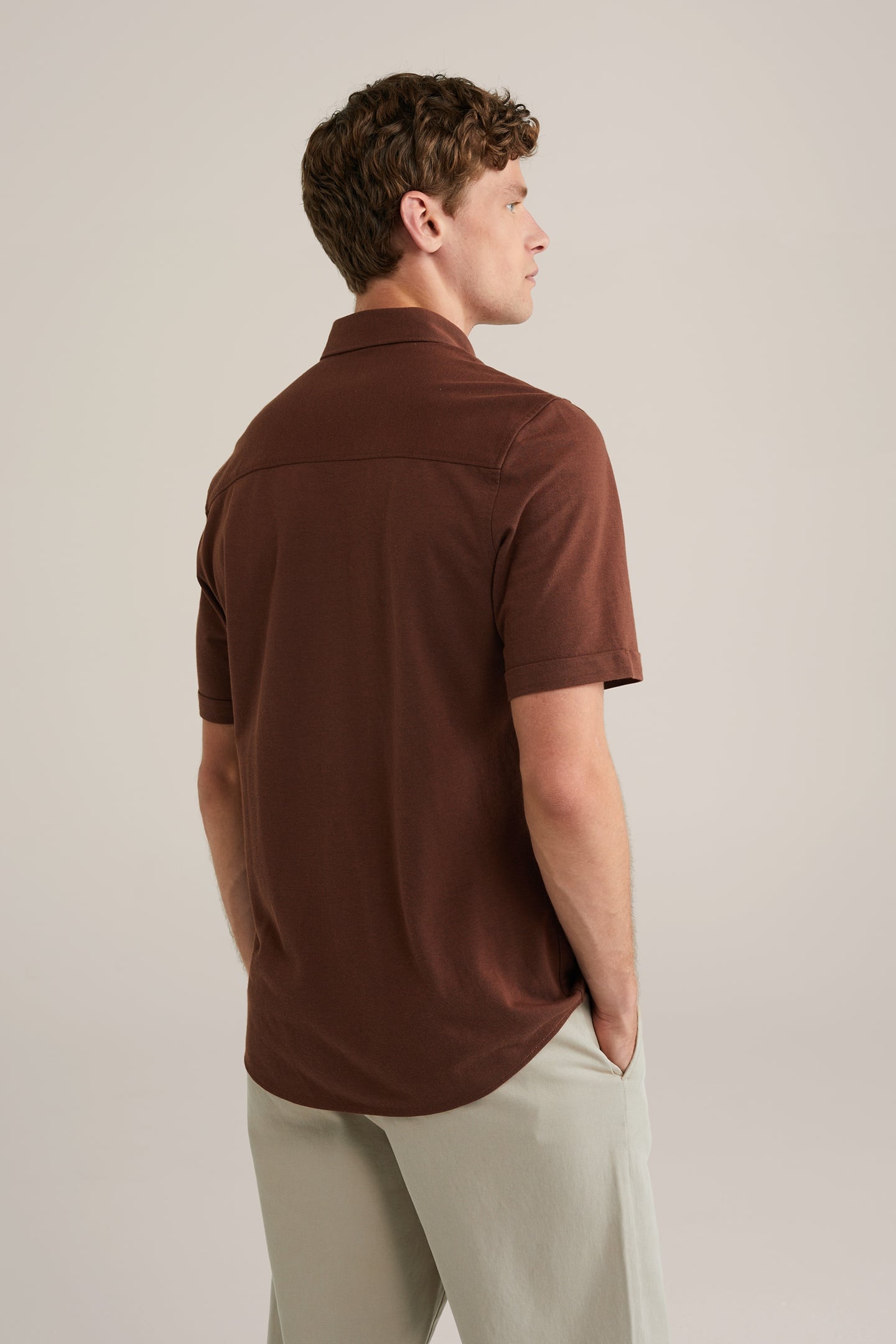 SHIRT BROWN 2