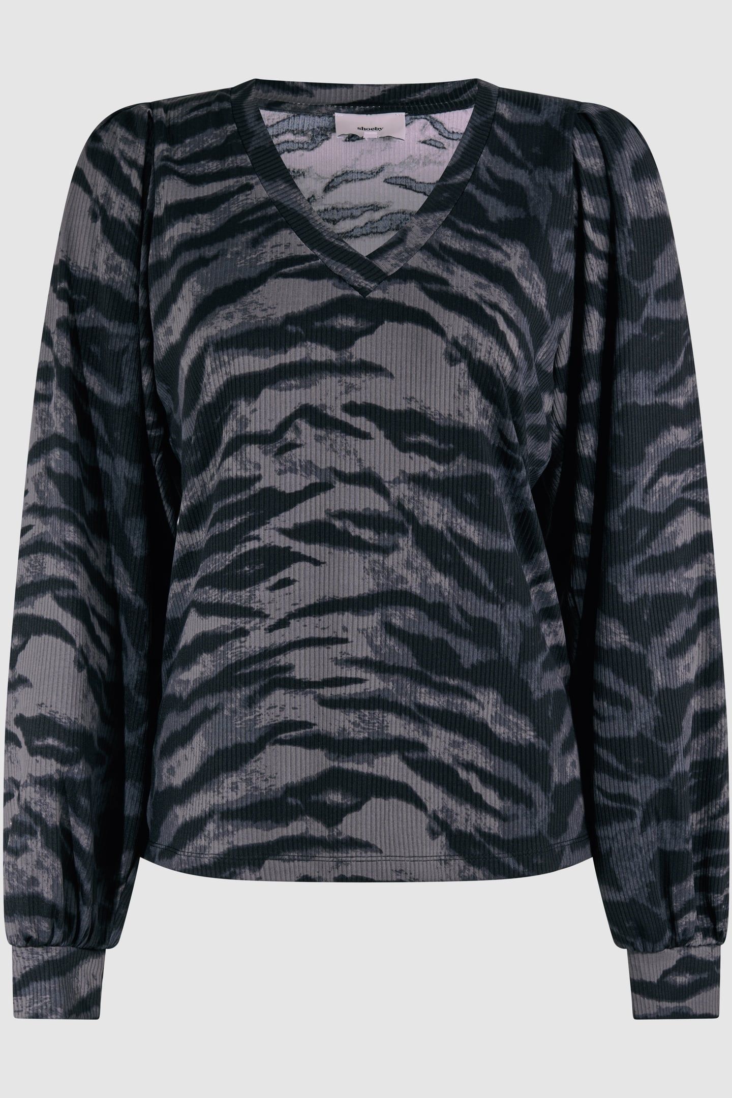 LA-SBRIB JERSEY TOP DARKGREY 1