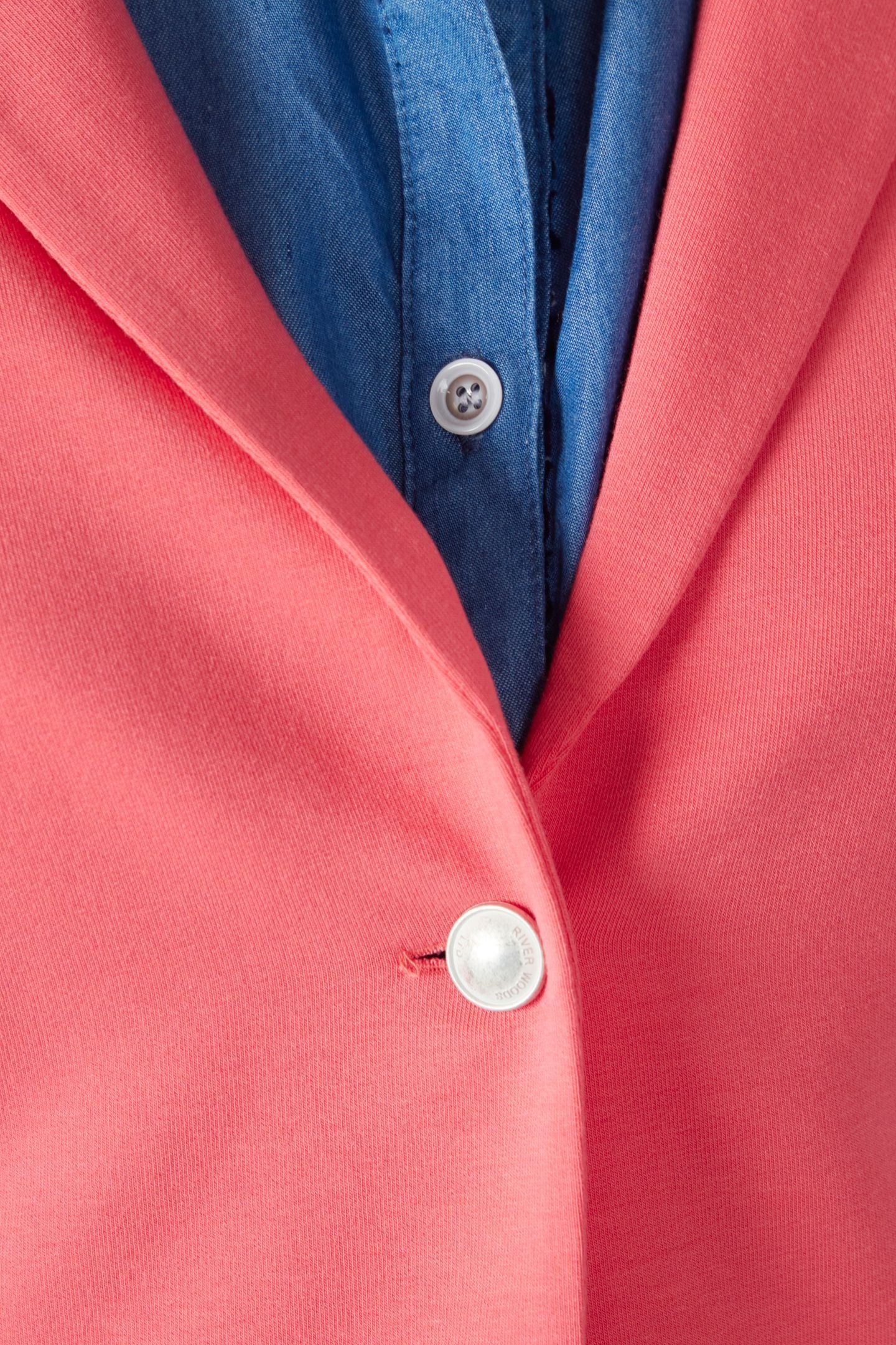 CASUAL JERSEY BLAZER IN PINK 4