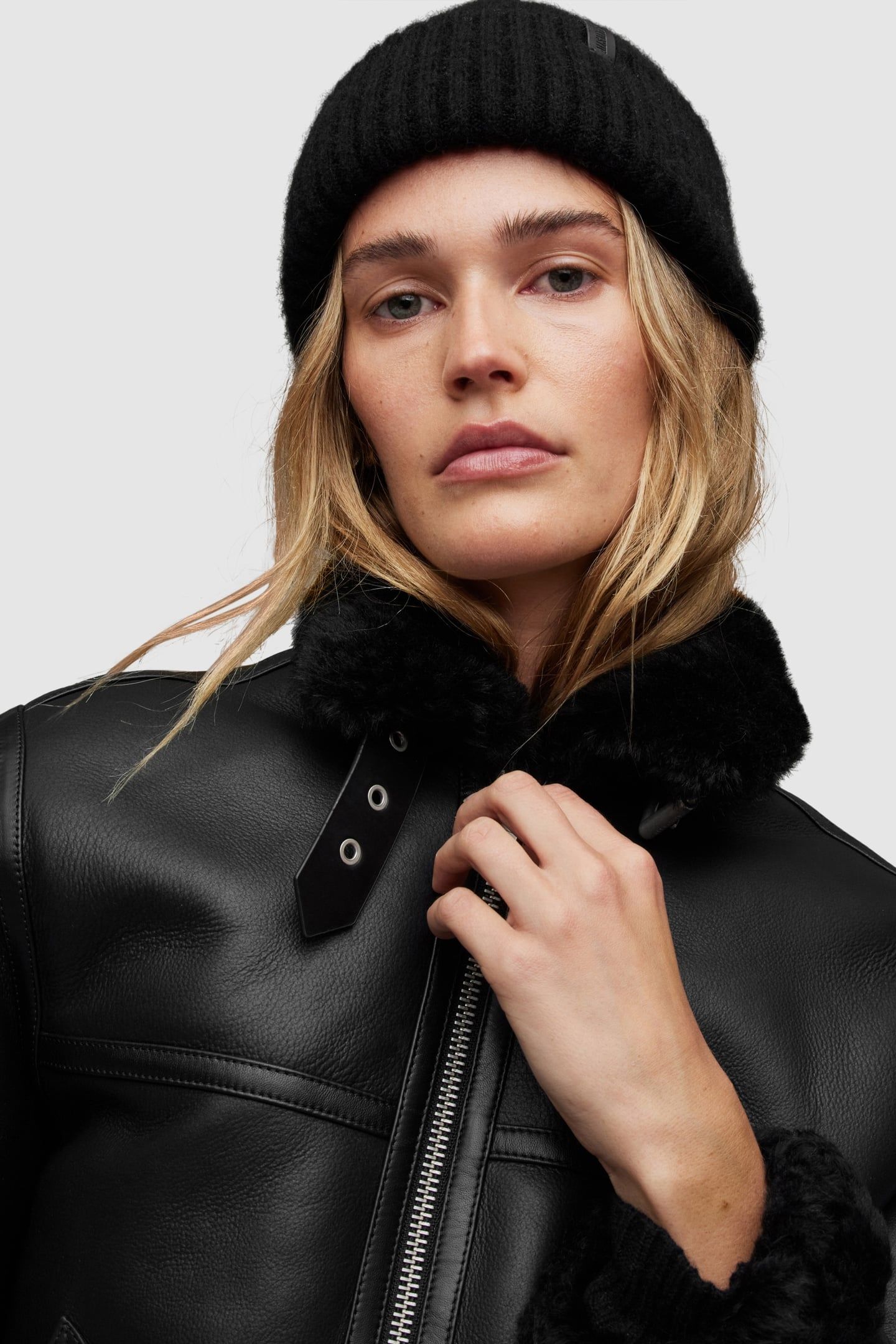 LOREL FLYING JACKET BLACK/BLACK 7