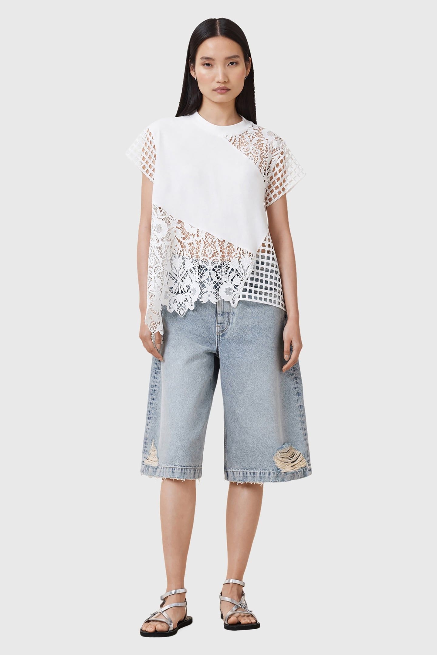 ZALA CROCHET TOP ECRU WHITE 3