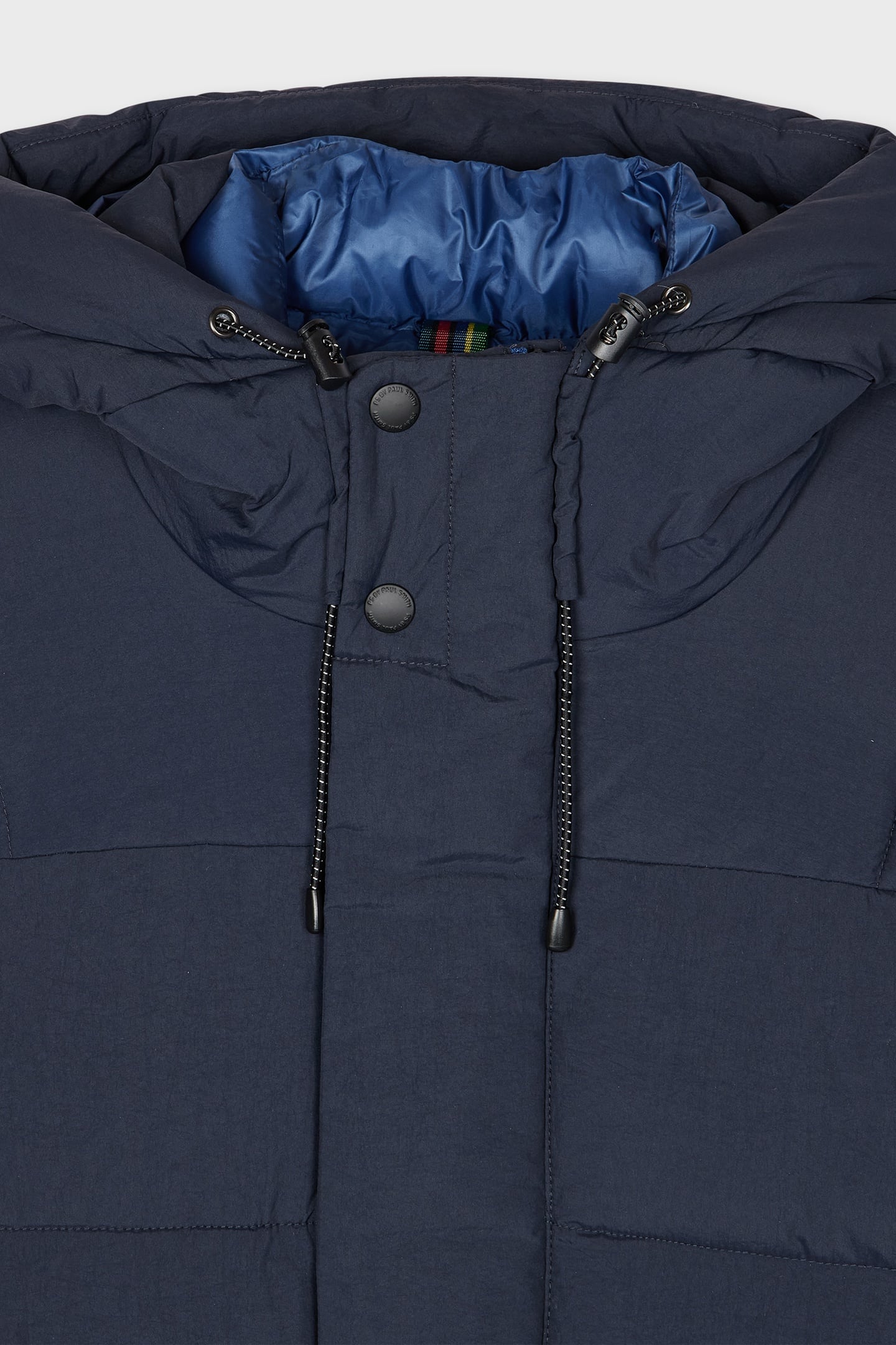 LONG FIBRE DOWN COAT VERY DARK NAVY 3