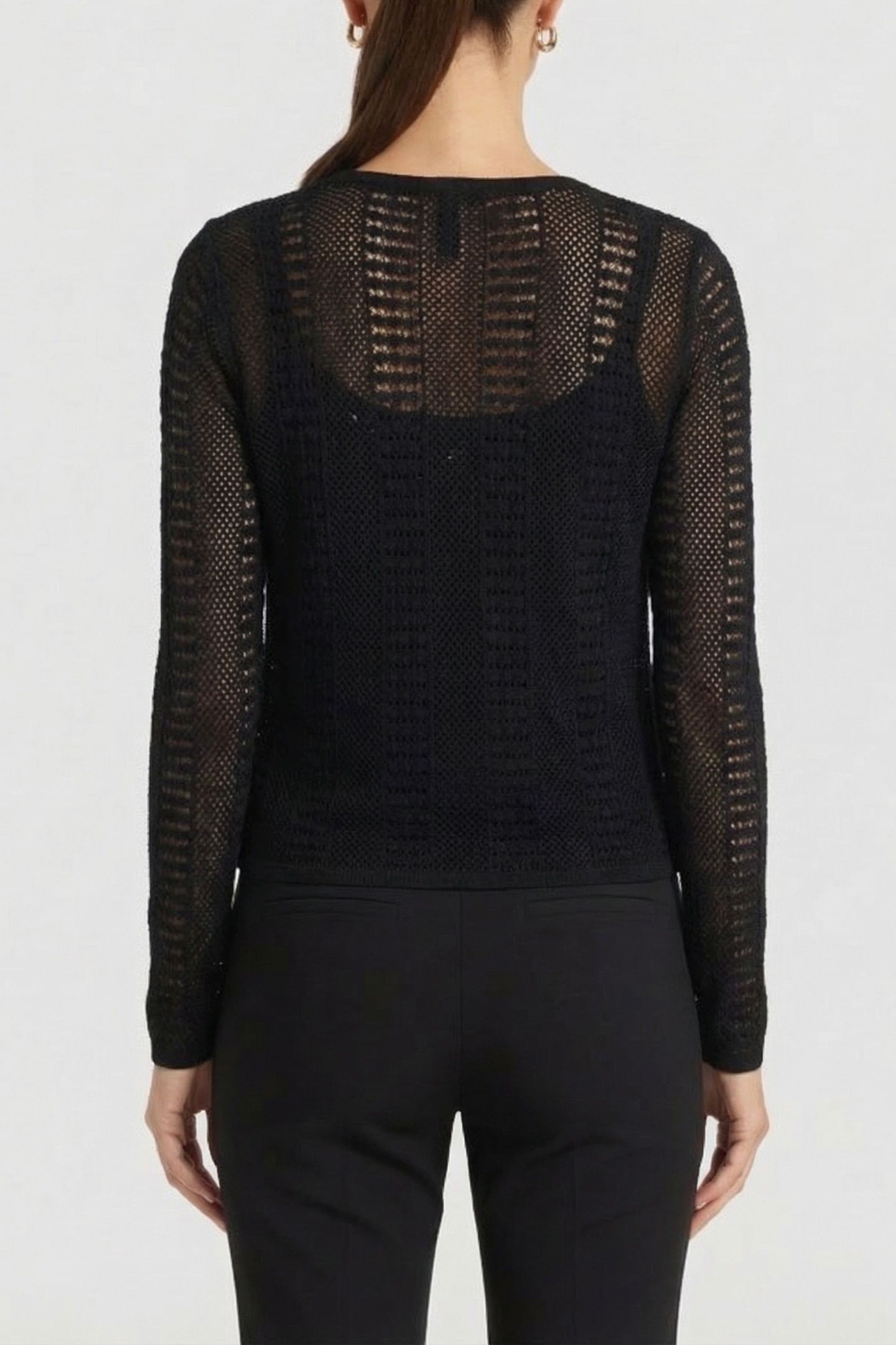 MARCIANO BY GUESS EMMA TWIN SET SWEATER JET BLACK 2