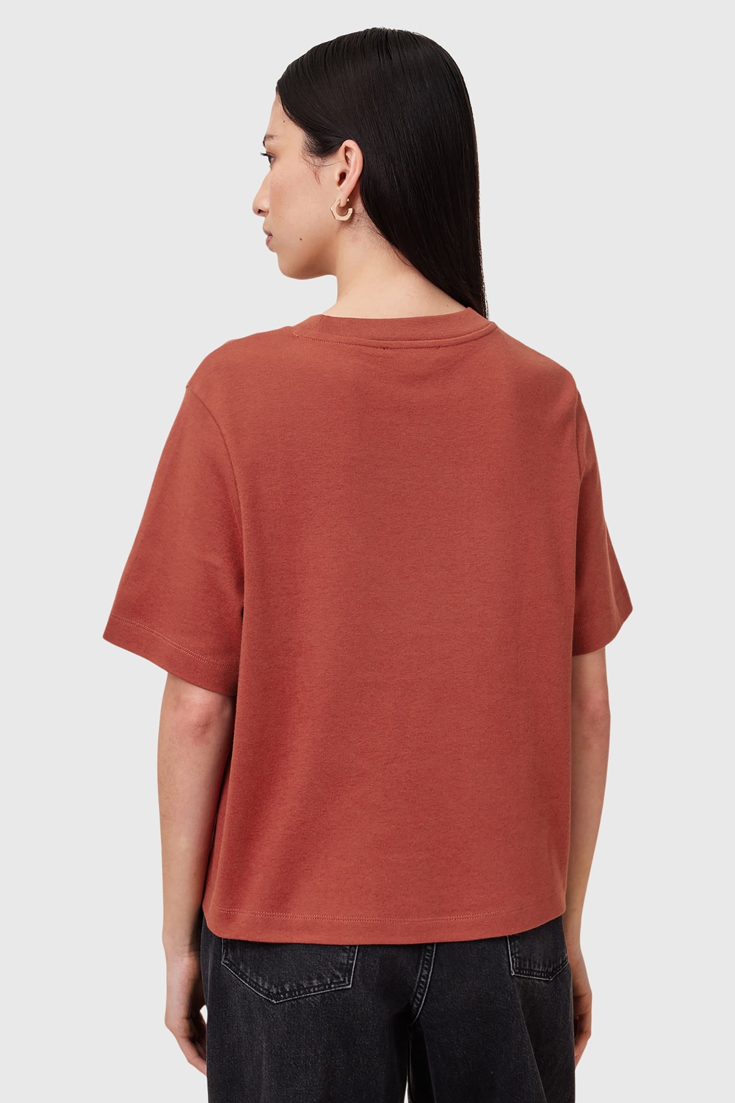 LOVER LISA TEE BURNT BRICK RED 4