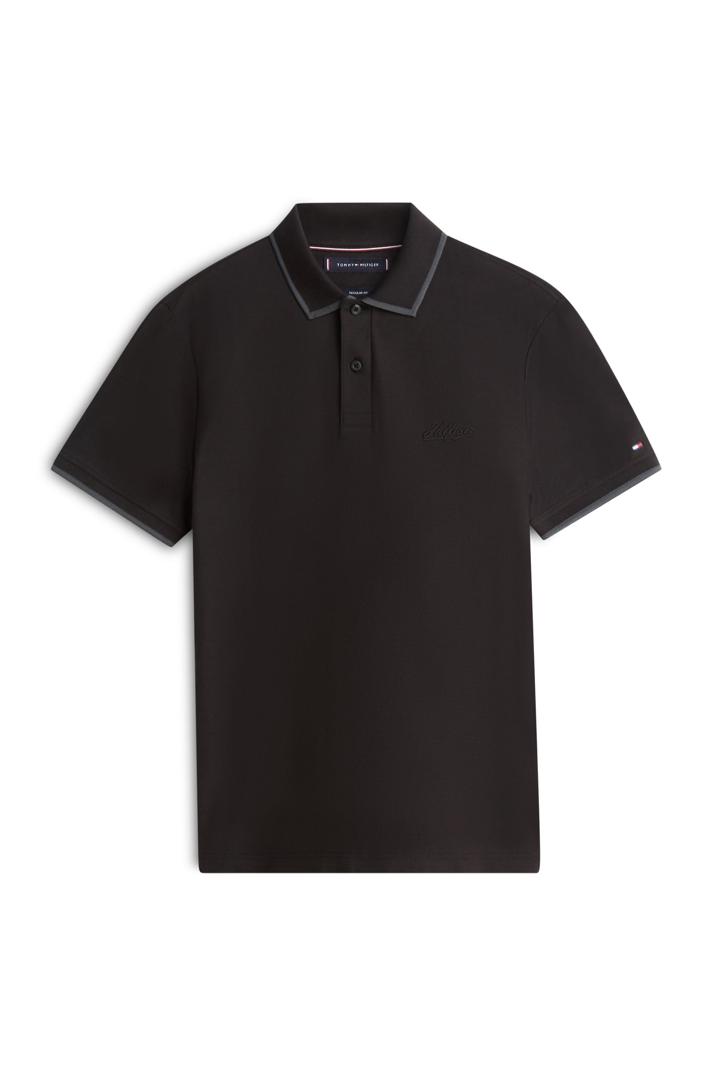 TWILL EMBROIDERY LOGO REGULAR BLACK 4