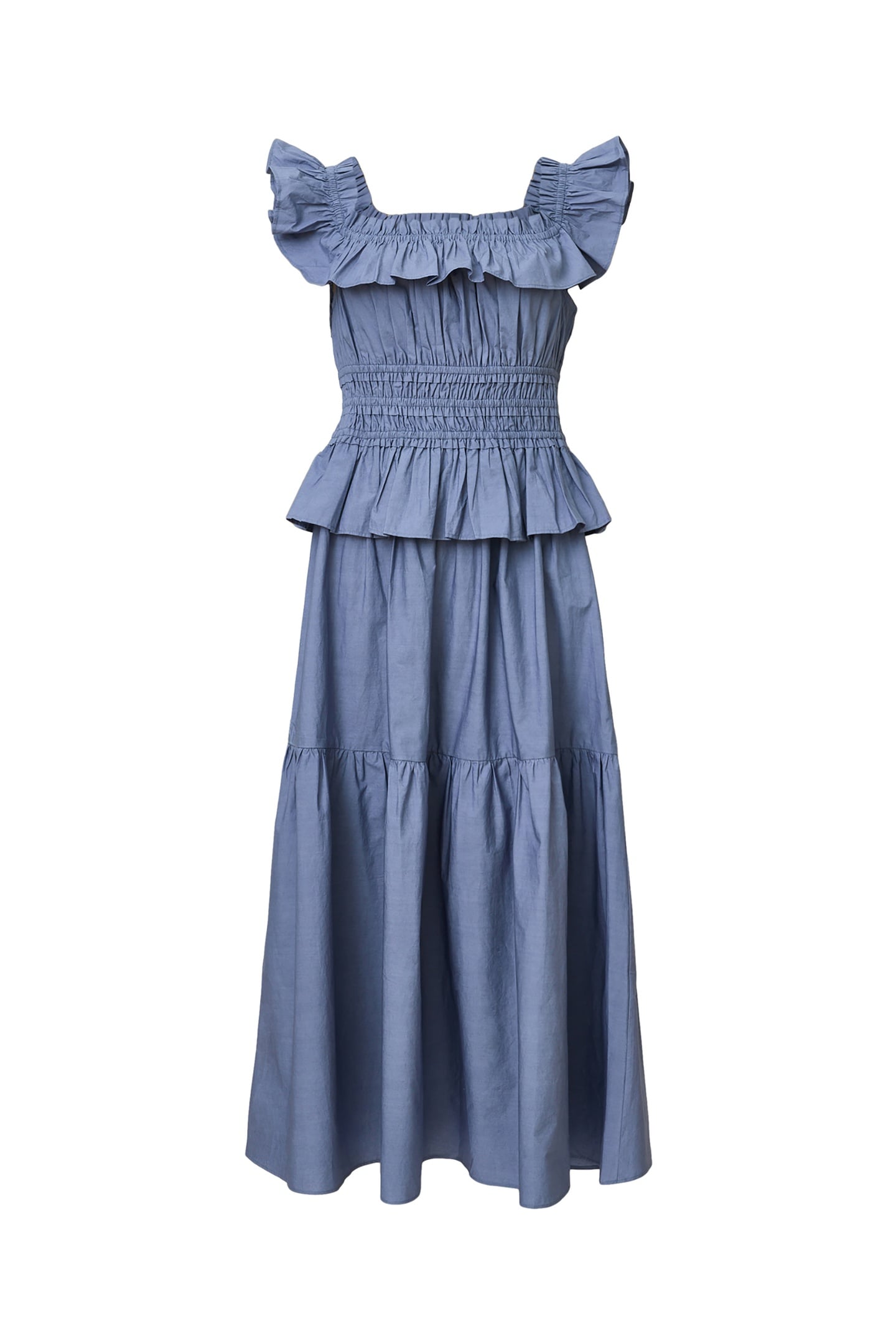 HALIA DRESS FLINT STONE BLUE 8