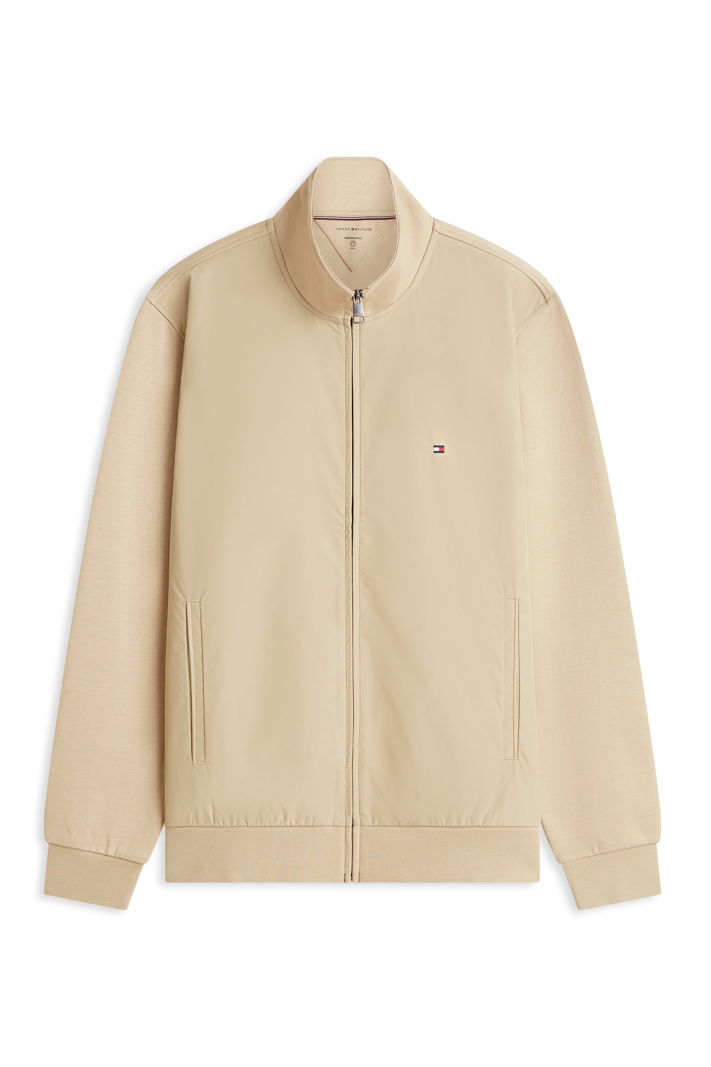 ESSENTIAL INTECHNO MIX ZIP THRU SANDALWOOD 4
