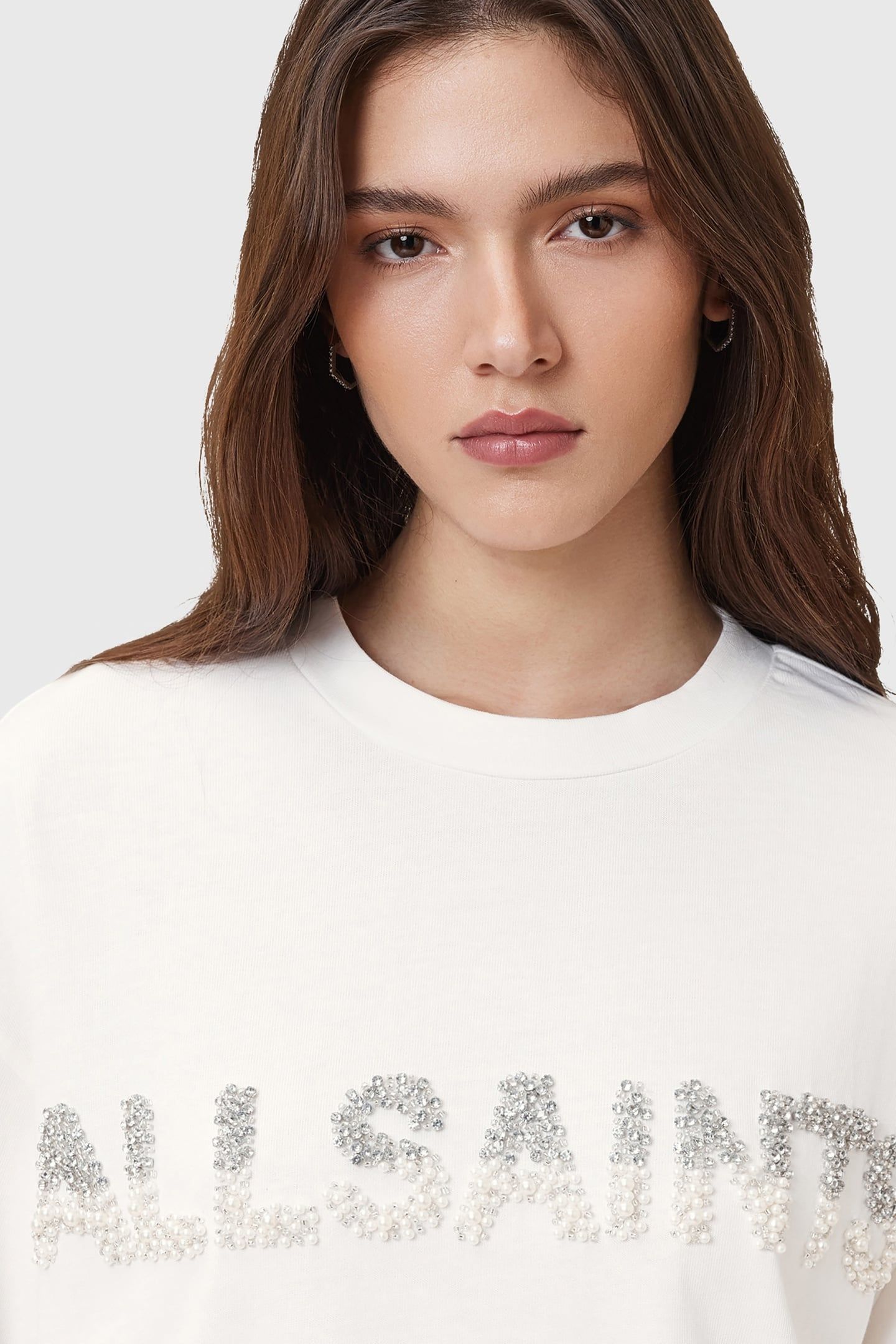 AMELIE PEARL TEE OPTIC WHITE 8