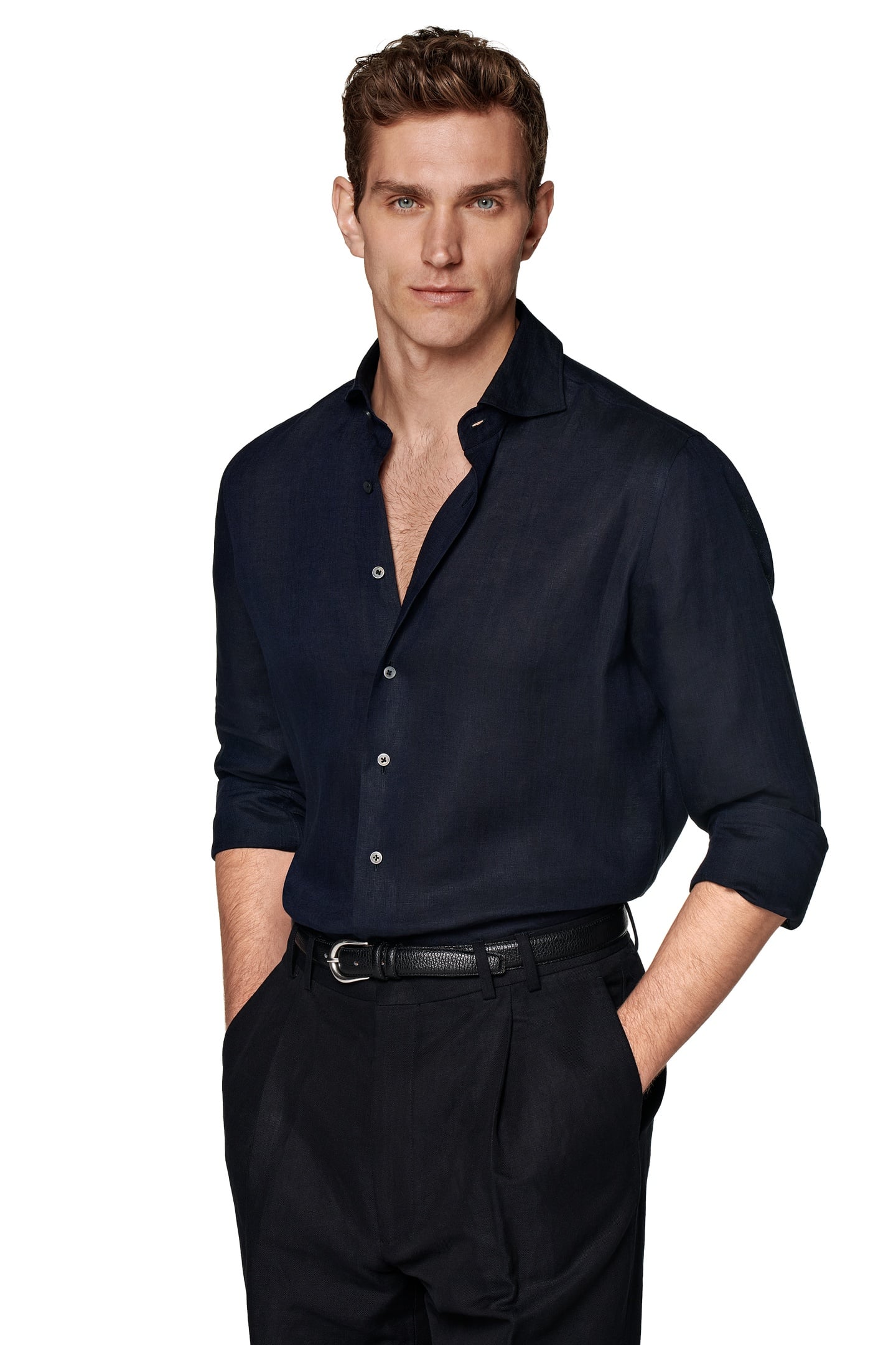 PURE LINEN NAVY NAVY 3