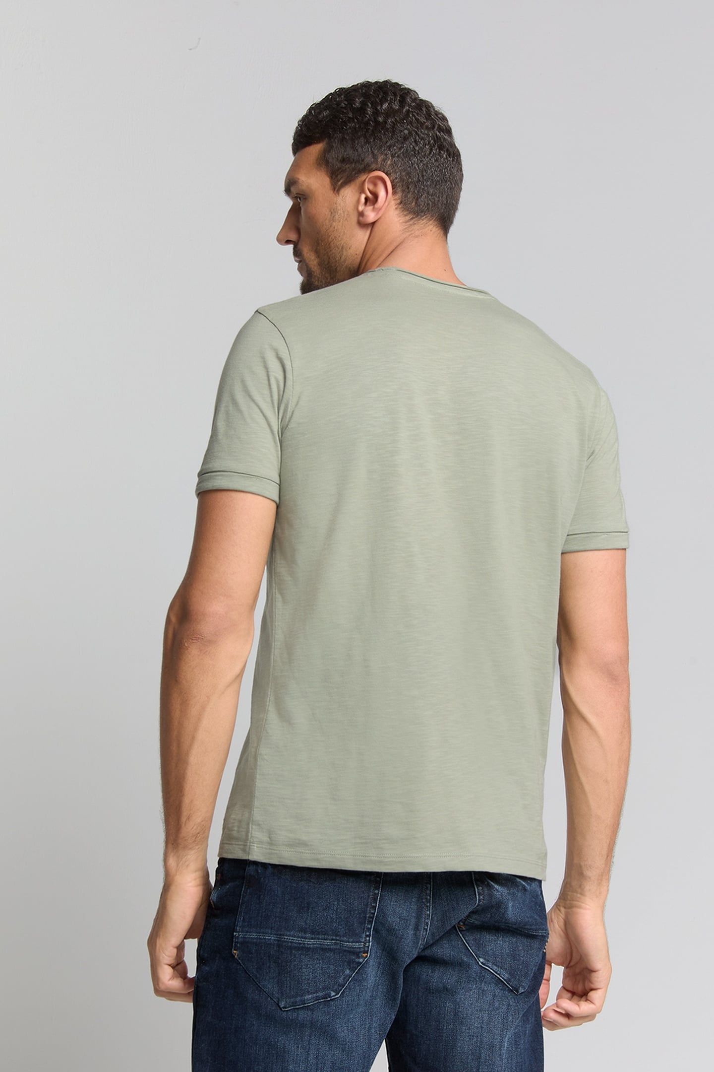 T-SHIRT CREWNECK SLUB SMOKE 4