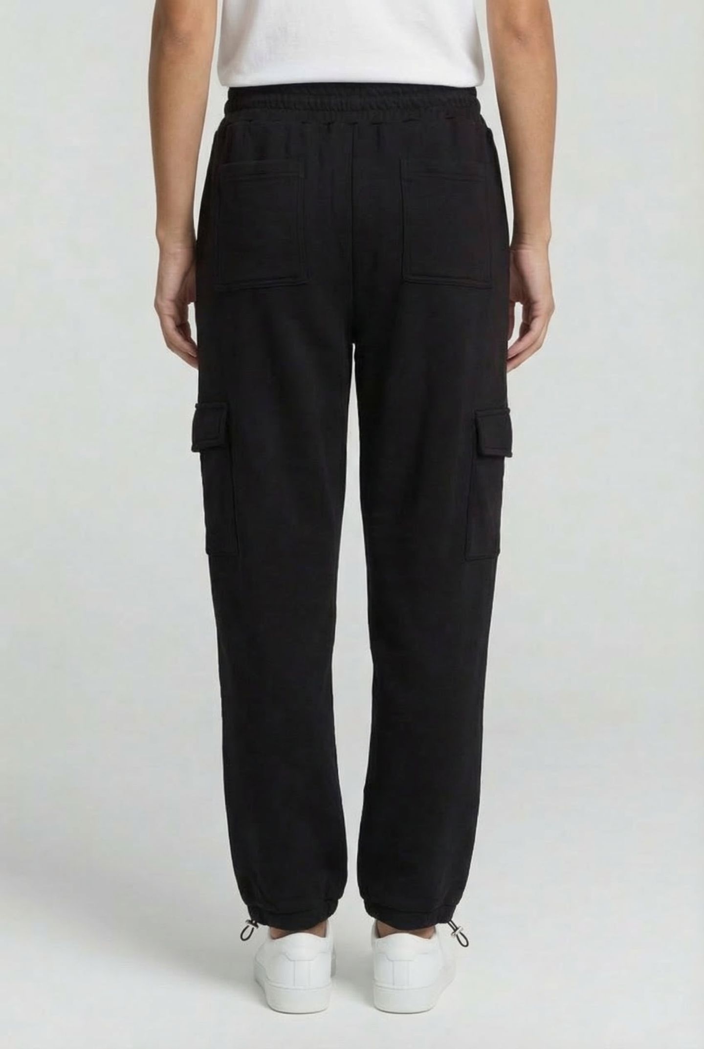 UTILTY CARGO SLOUCHY JOGGER BLACK 2