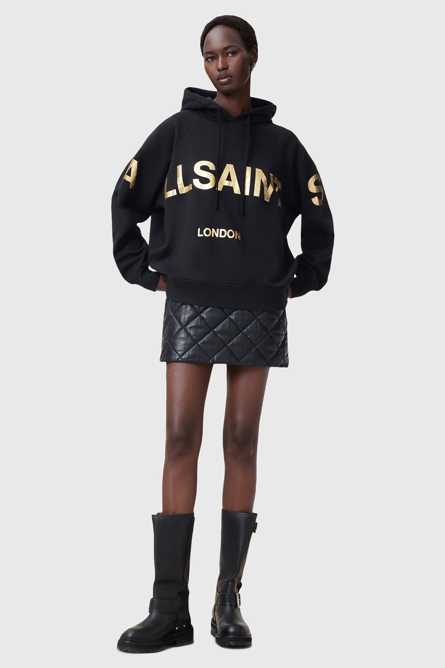 TALON BIGGY HOODY BLACK/GOLD 1