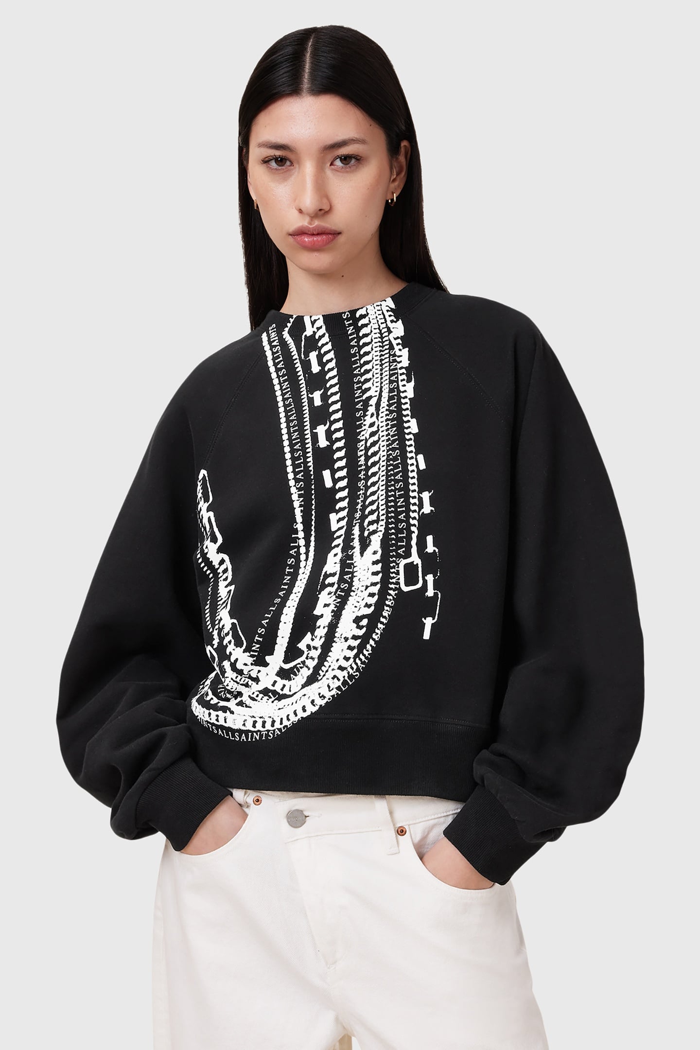 METALLO DANA SWEAT BLACK 1