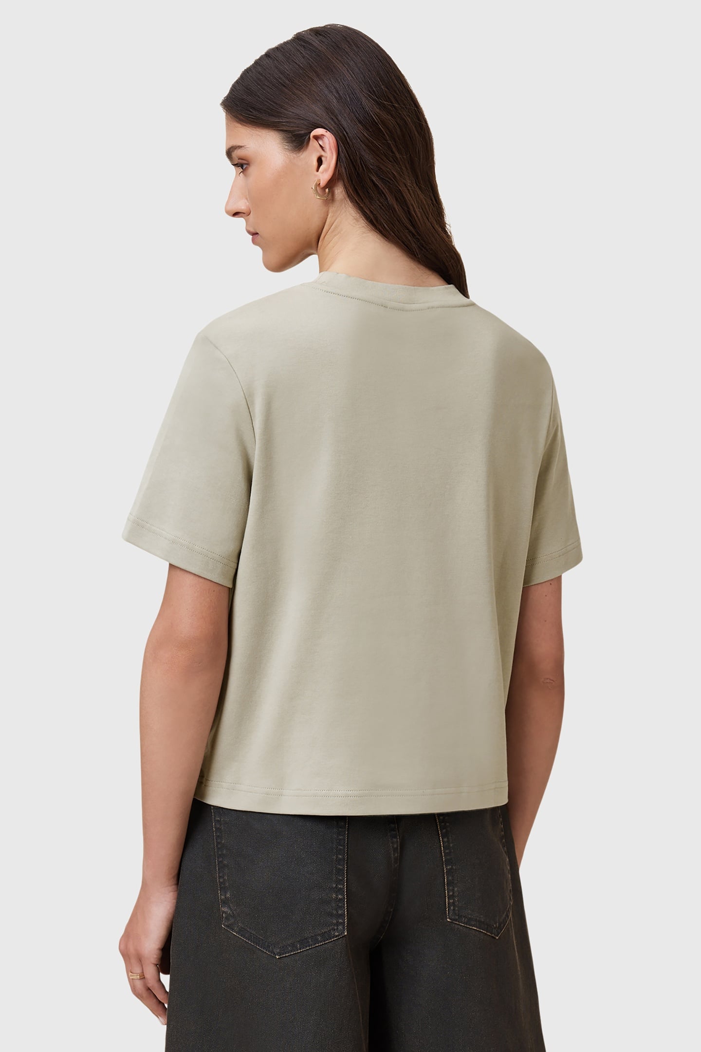 LISA HAVEN TEE LIGHT ASH GREEN 5