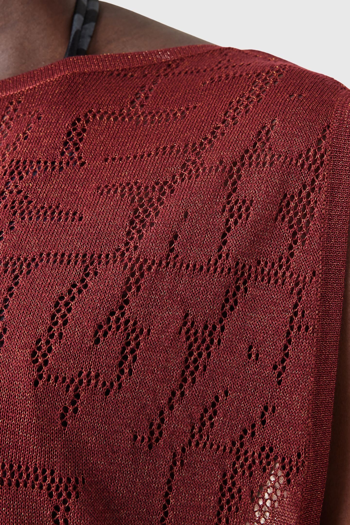 KAITO DRESS ROSEWOOD RED 8