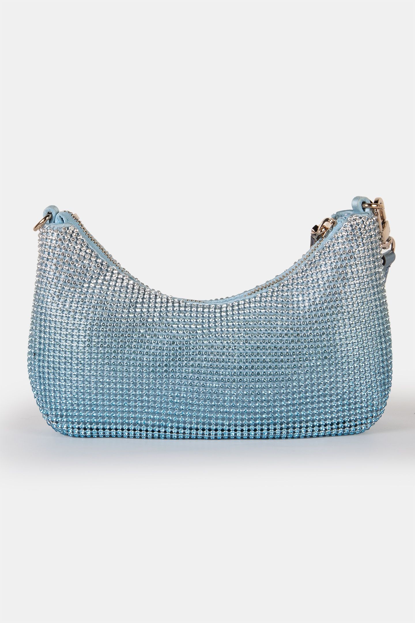 MARCIANO BY GUESS ZALINA MINI TOP ZIP SHLDR BAG POWDER BLUE 3