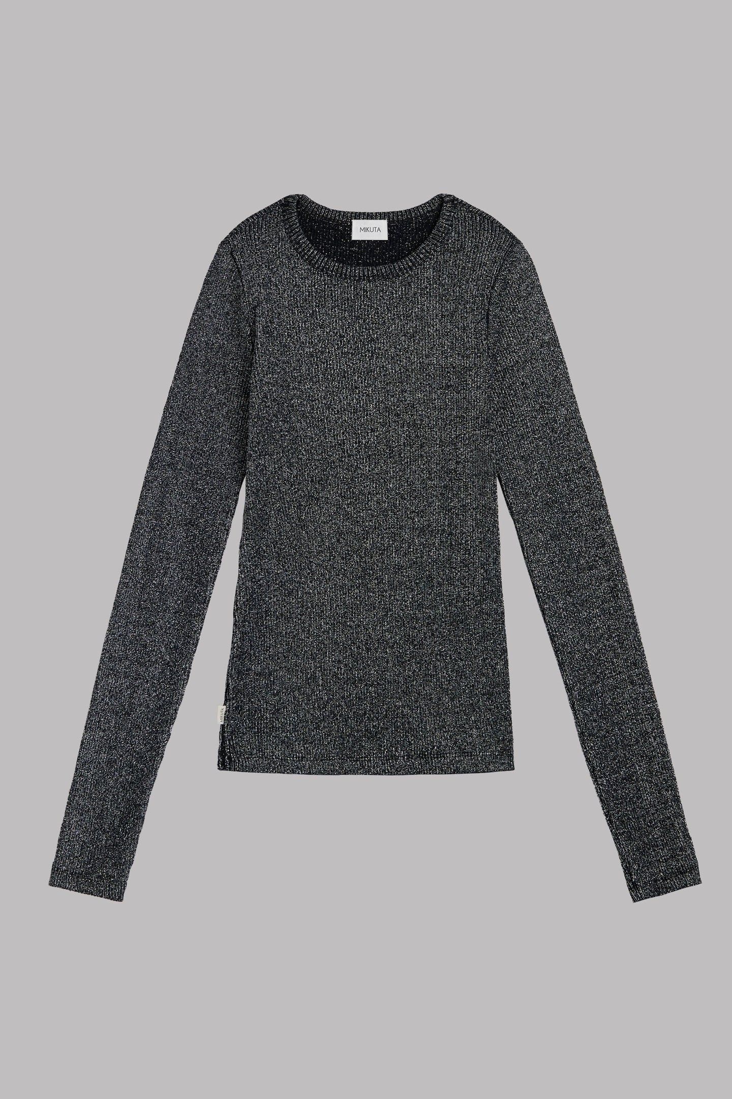 THE DARK GLITTER RIBBED LONGSLEEVE 3