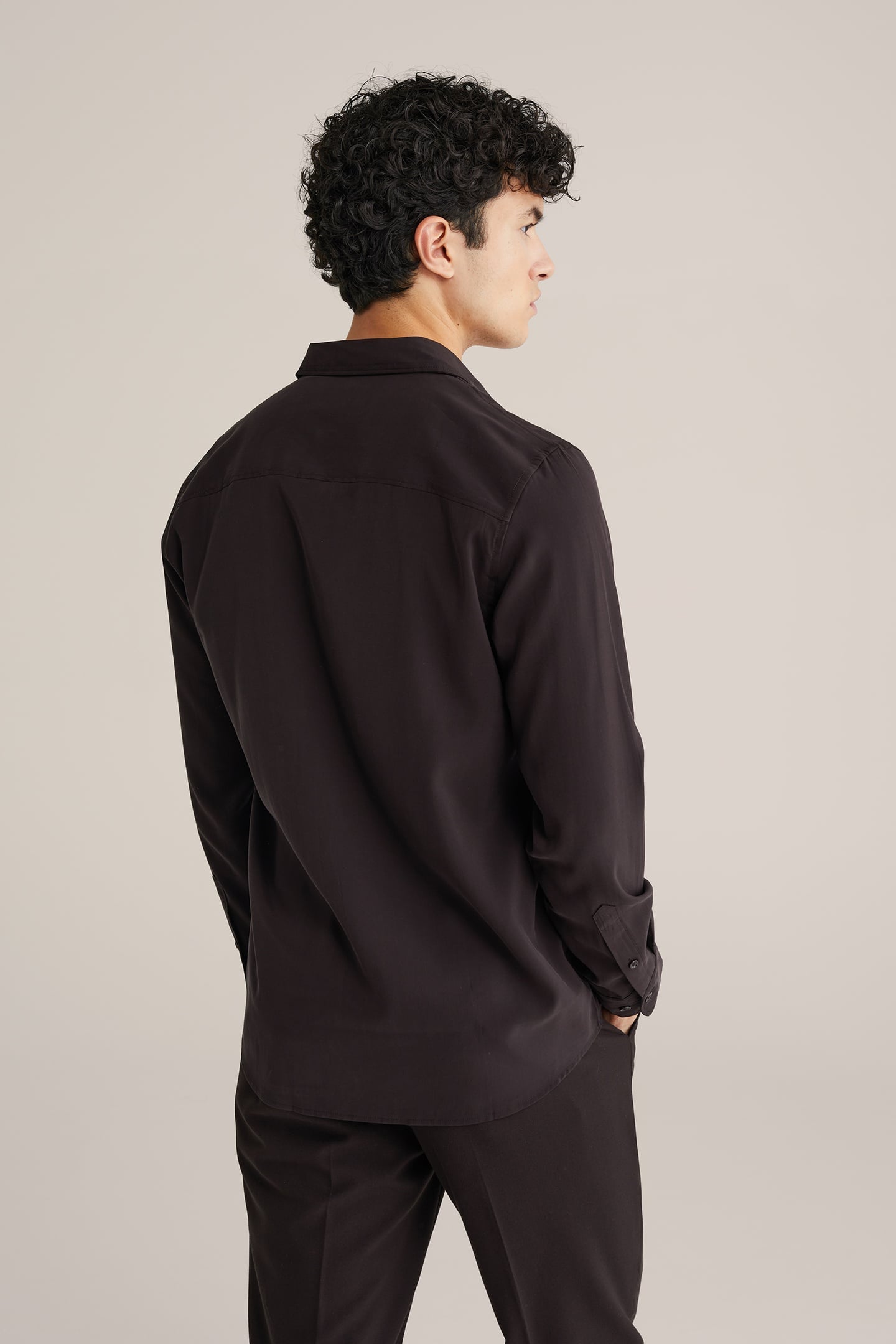 SHIRT DARK BROWN 2