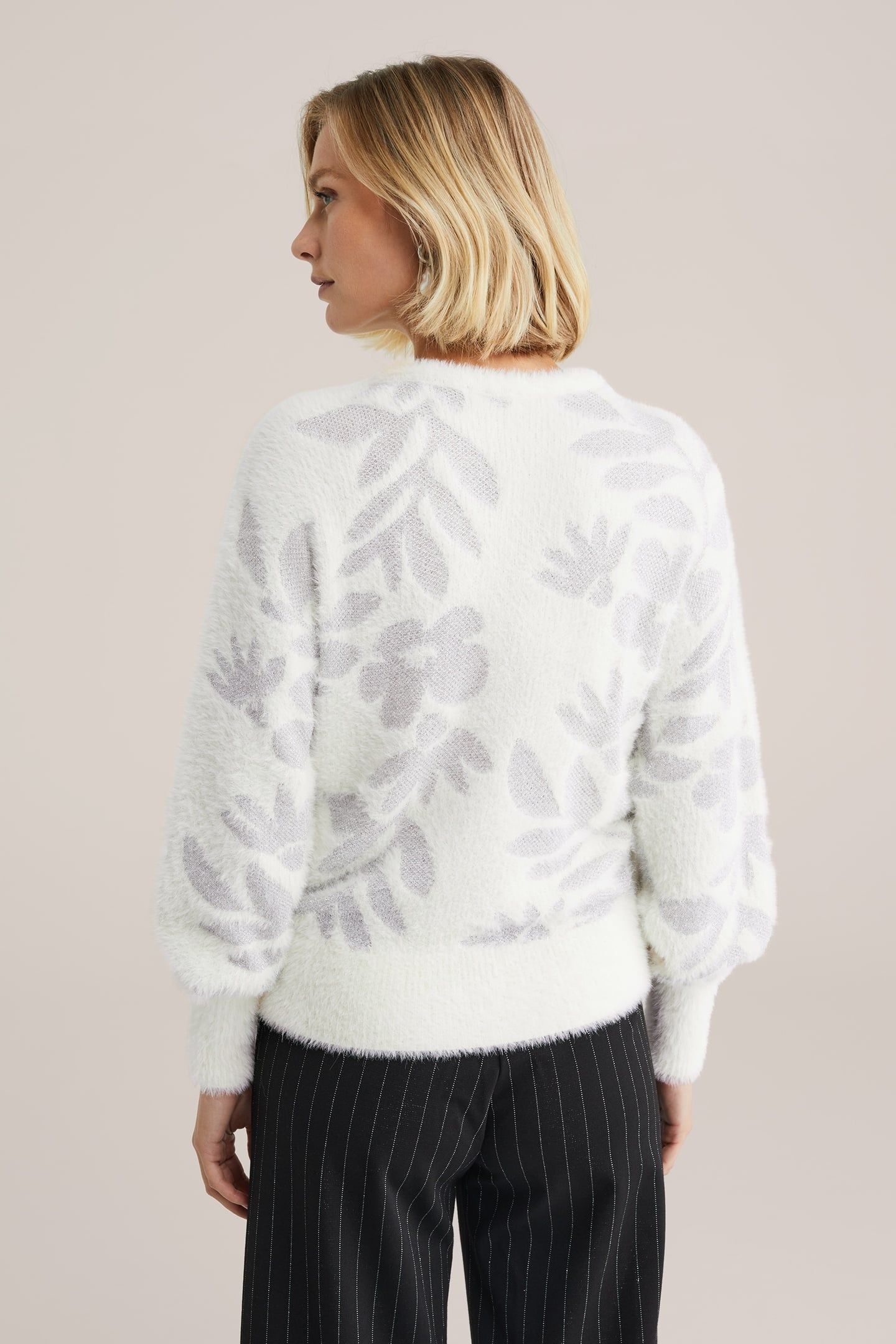 KNITTED PULLOVER OFF-WHITE 2