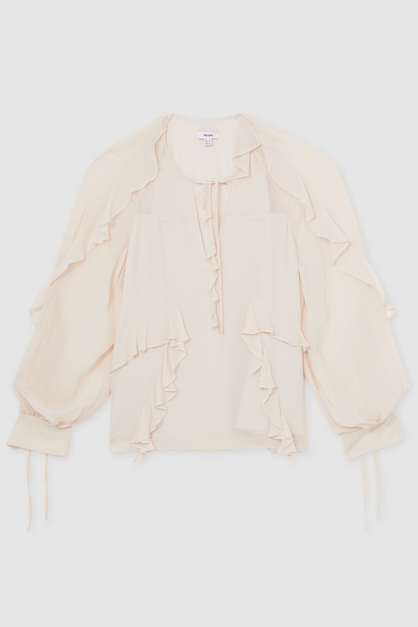 RUFFLE TOP PALE PINK 3