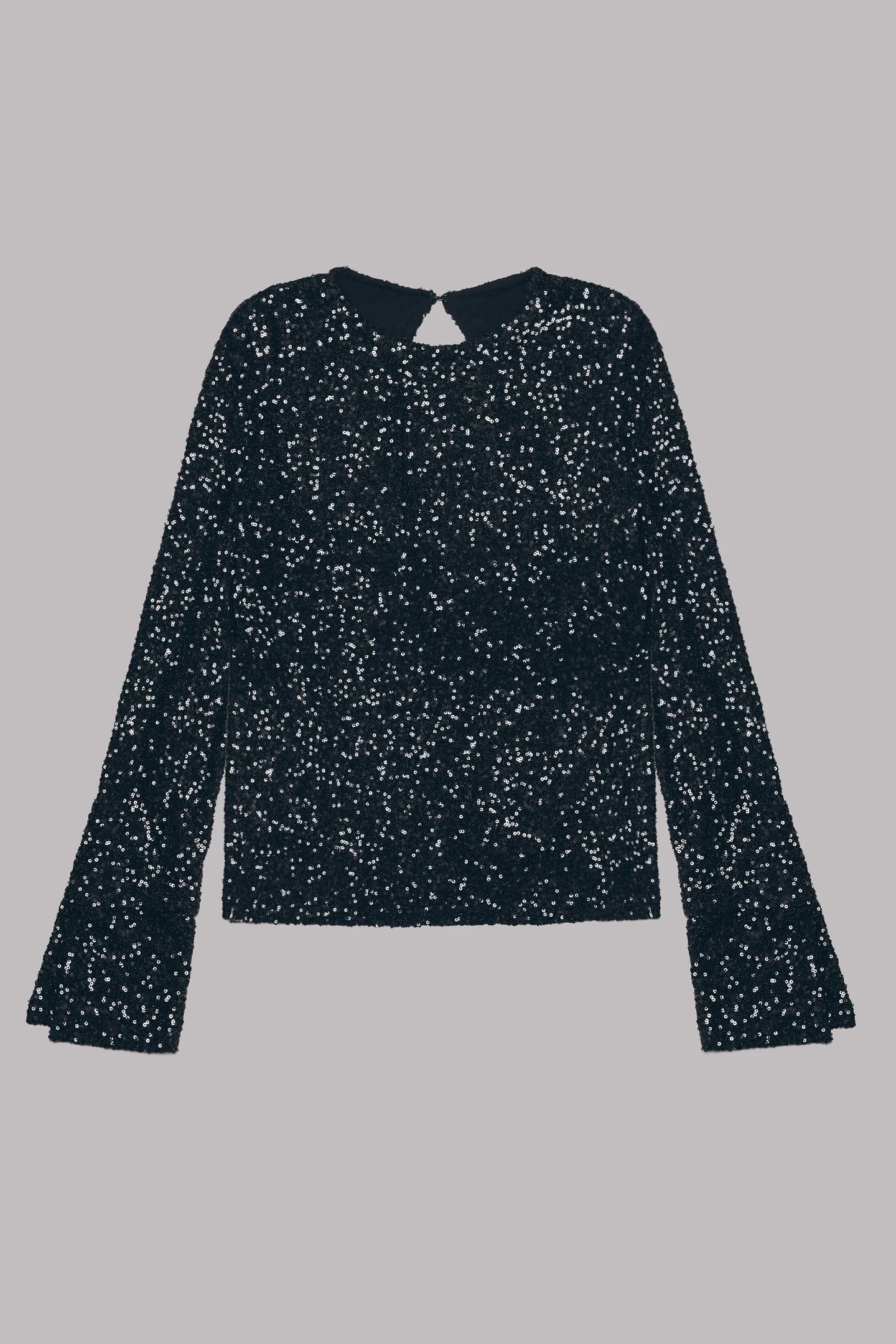THE BLACK SEQUIN BLOUSE 3
