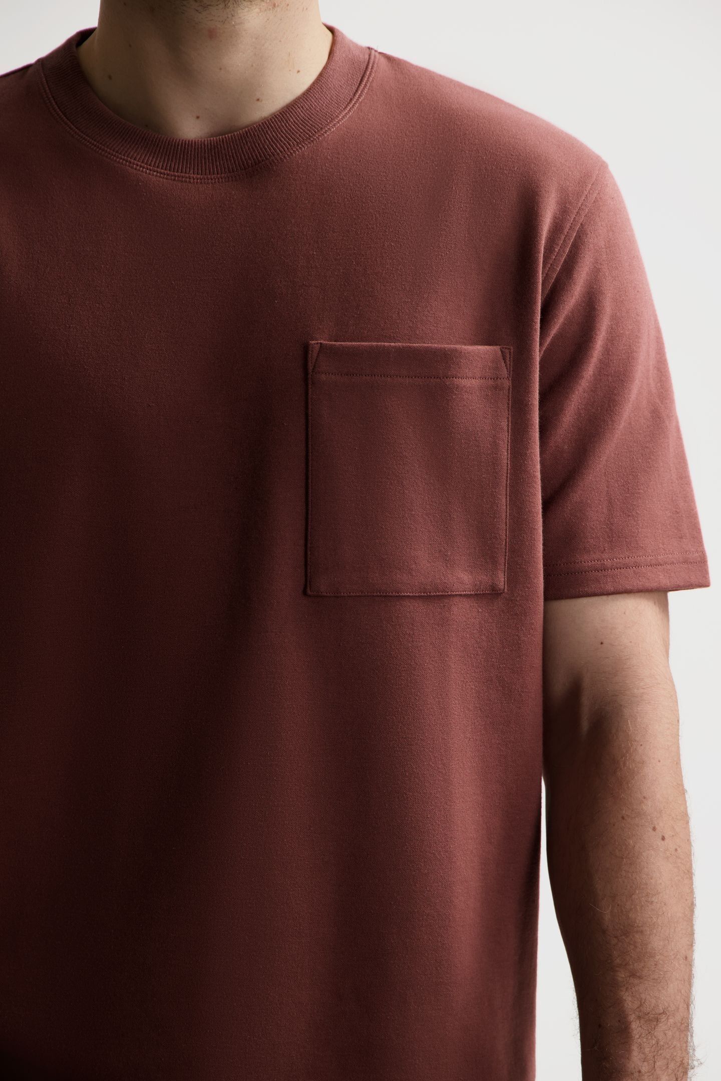 DS-EBBE BOXY TEE MARRON 5