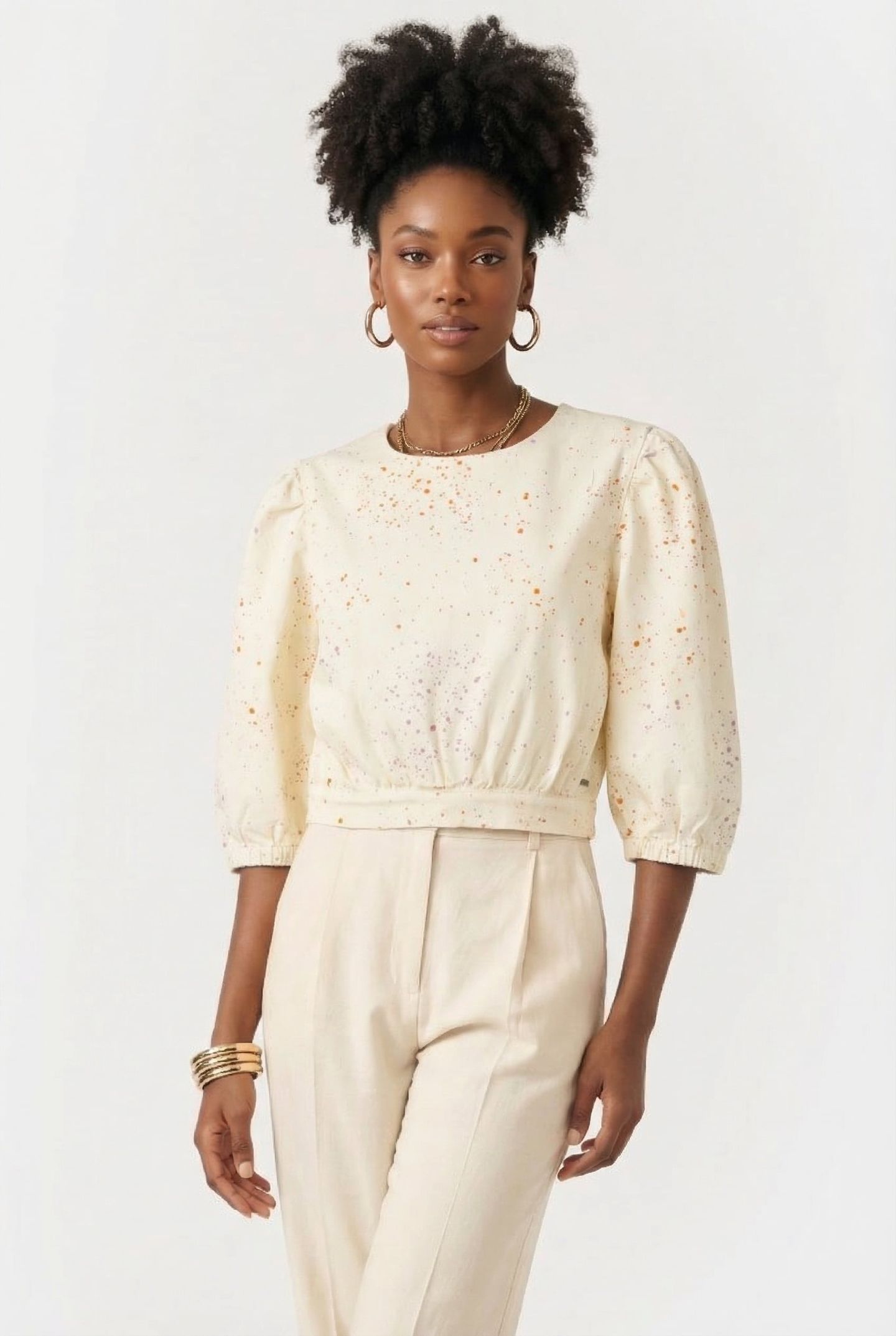 MINA BLOUSE COLD WHITE 1