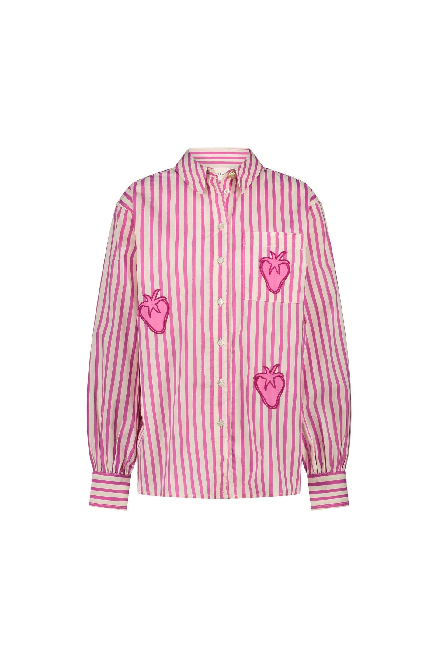 ALEX BLOUSE PINK DREAM/WARM WHITE 3