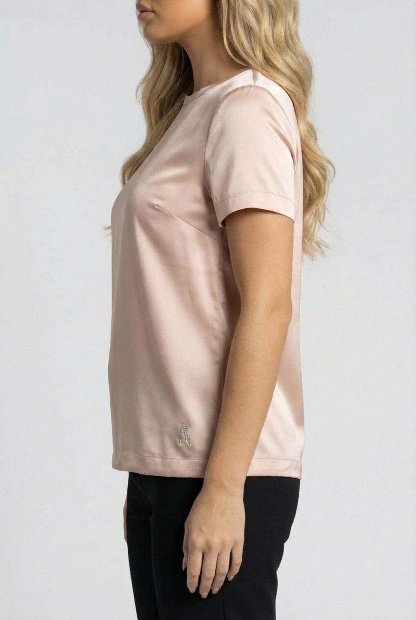 MARCIANO BY GUESS DENISE SS TOP BLUSH BREEZE 3