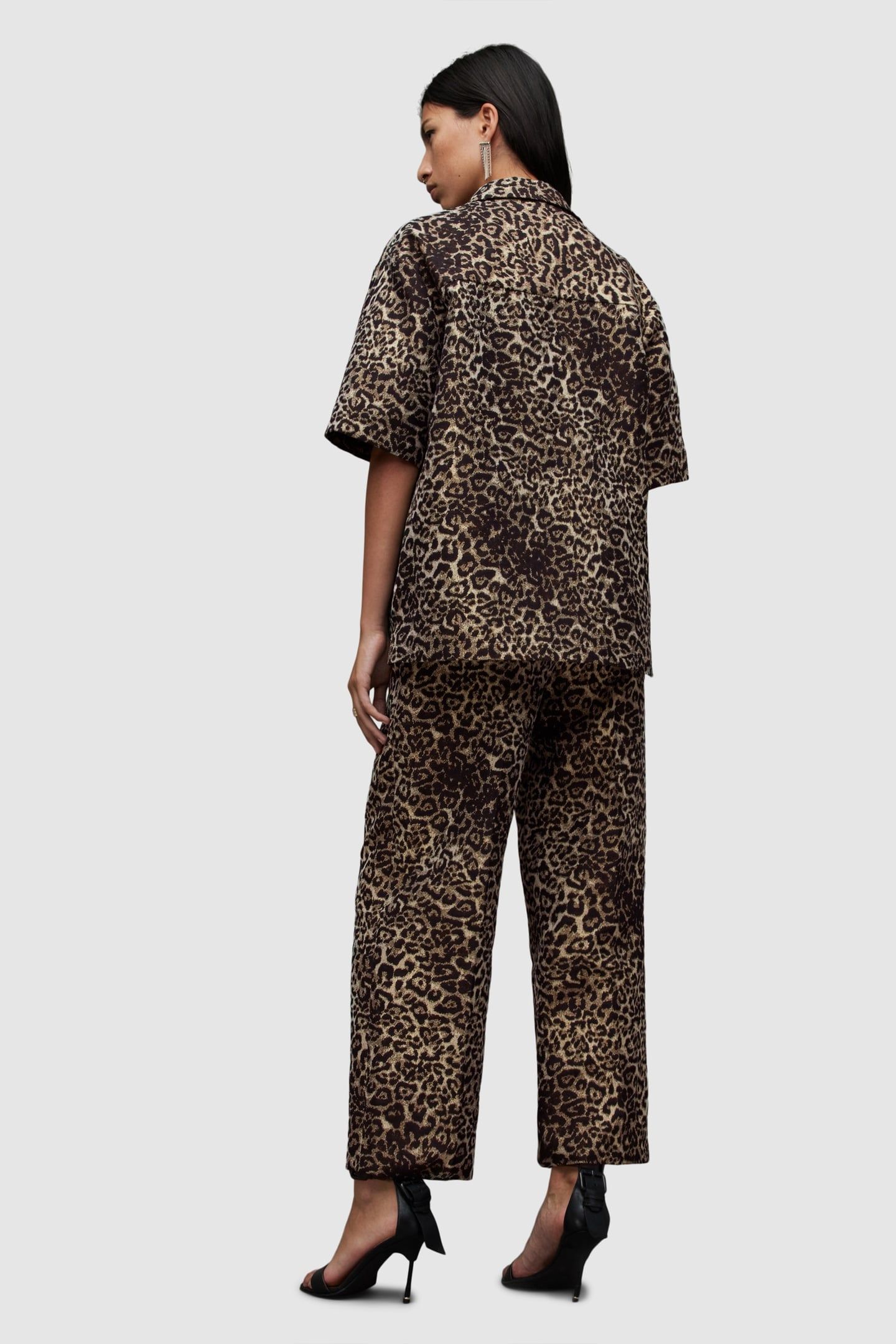 JEMI LEPPO TROUSER LEOPARD GOLD 3