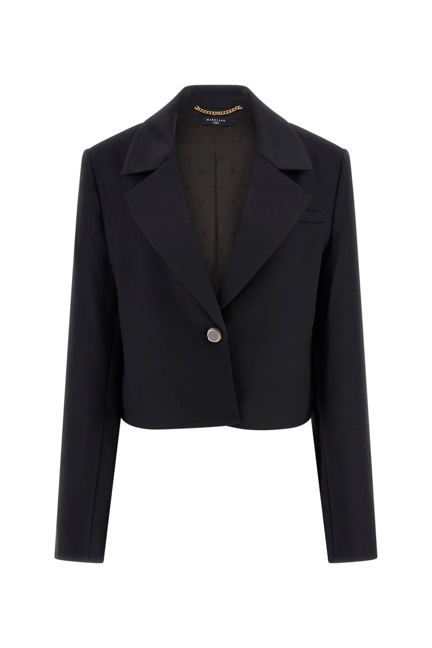 MARCIANO BY GUESS VITTORIA COVER SHOULDER JET BLACK 6