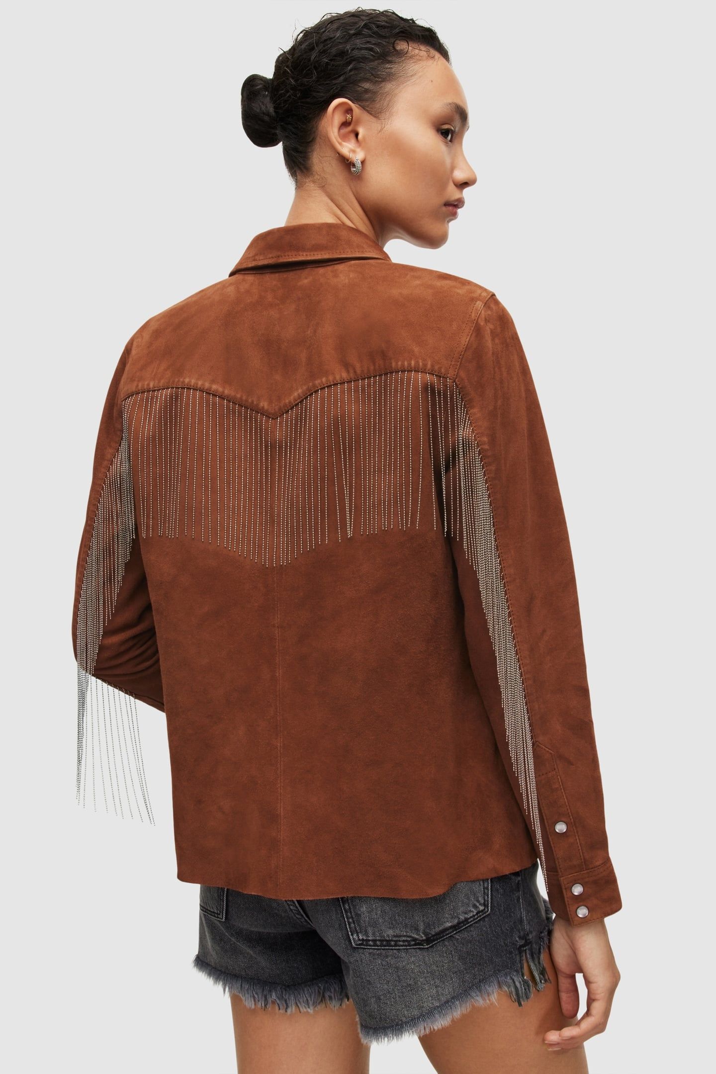 STANWAY SUEDE BEAD S TAN BROWN 2