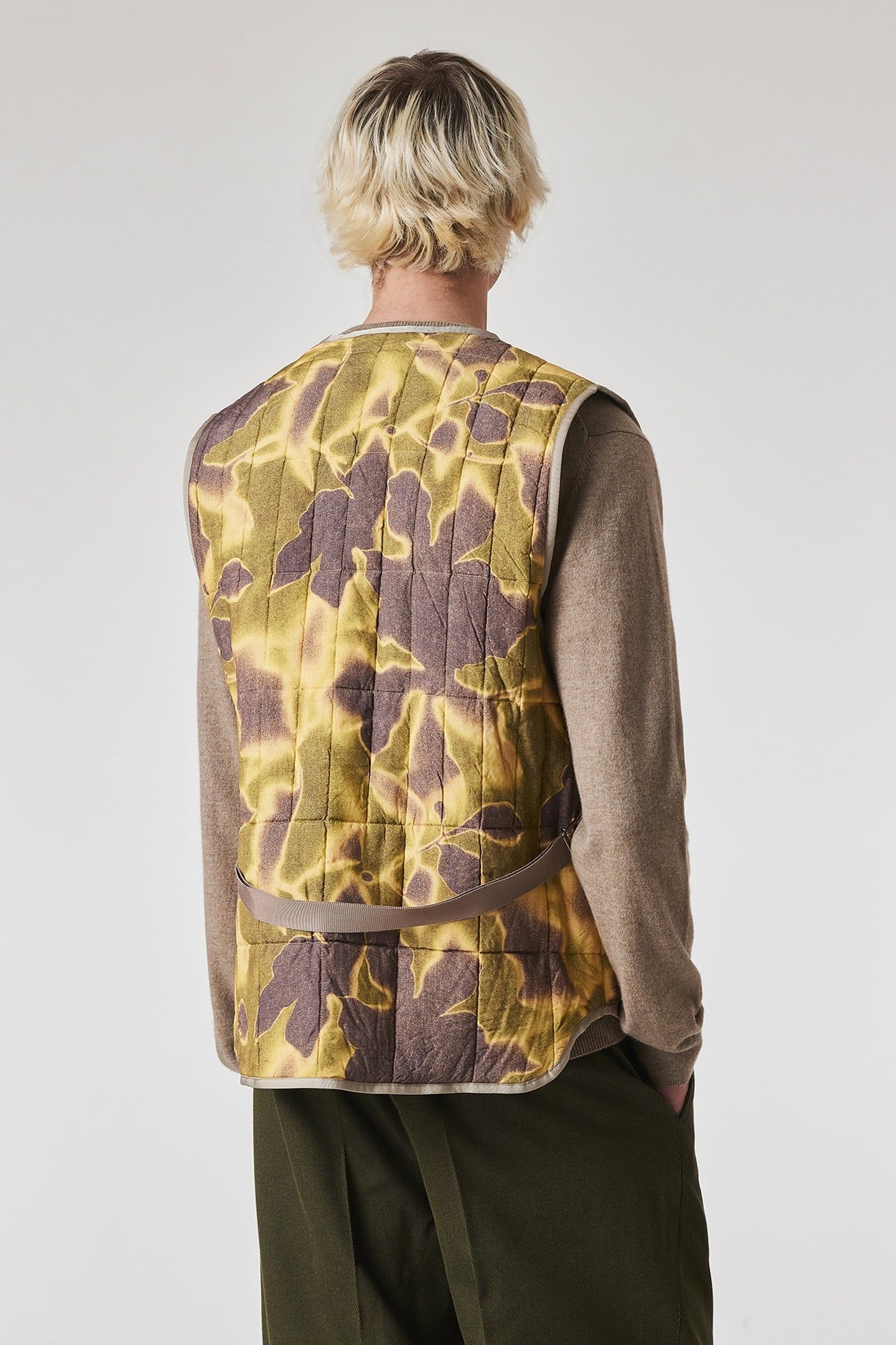 QUILTED GILET YELLOW 3