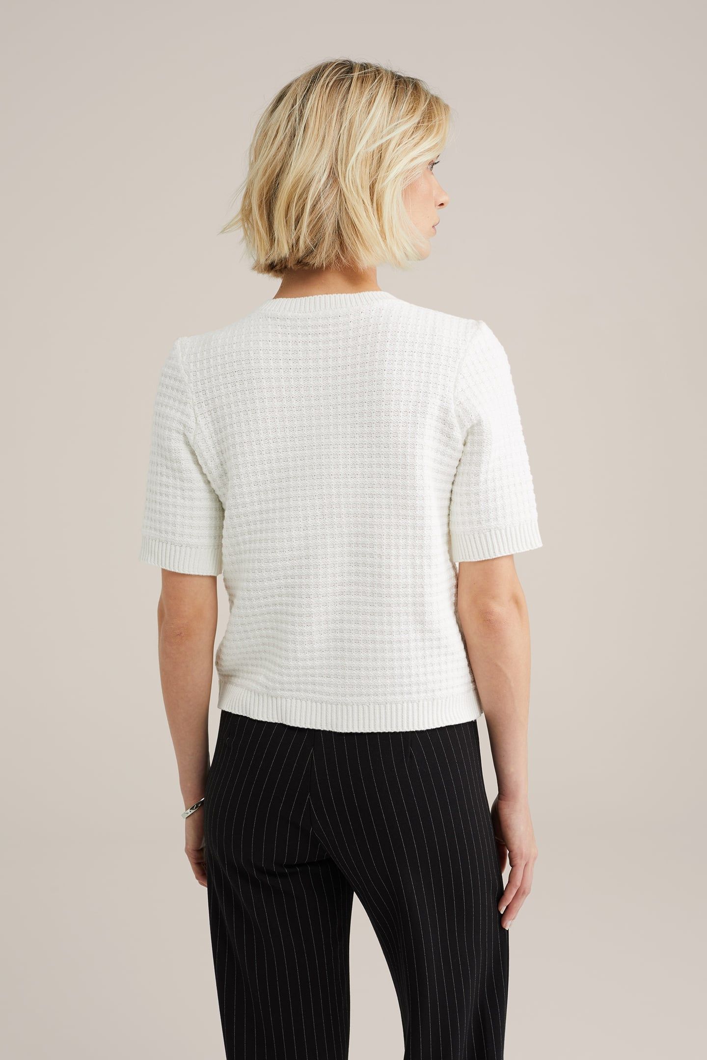 KNITTED CARDIGAN OFF-WHITE 2