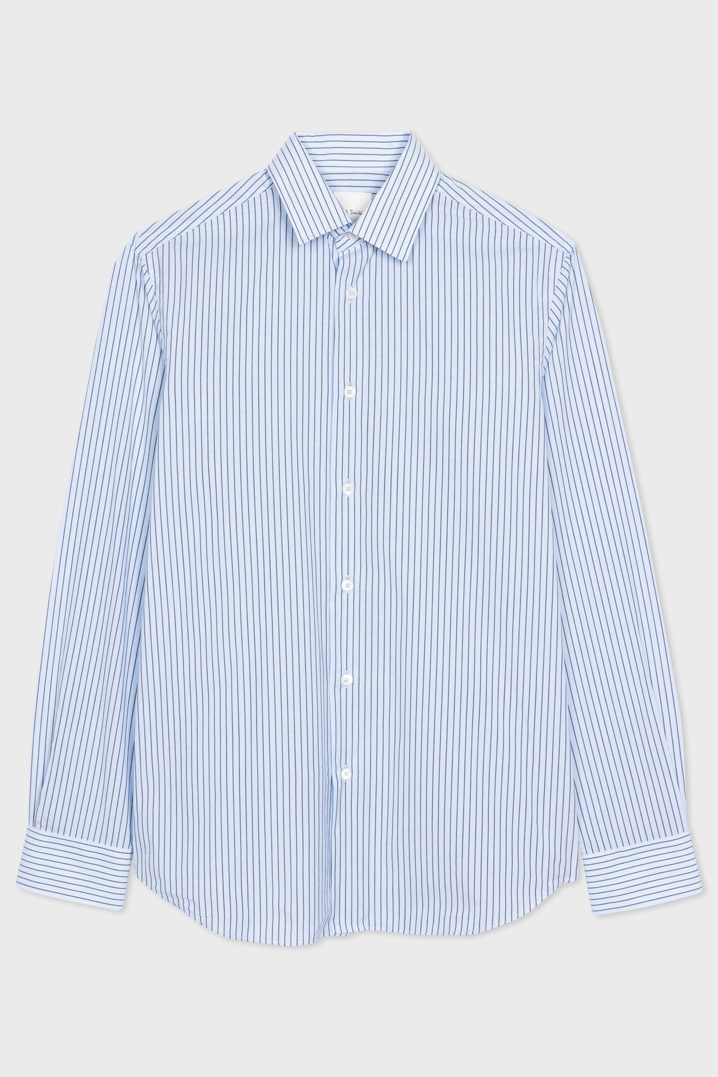 S/C TAILORED FIT SHIRT LIGHT BLUE 4