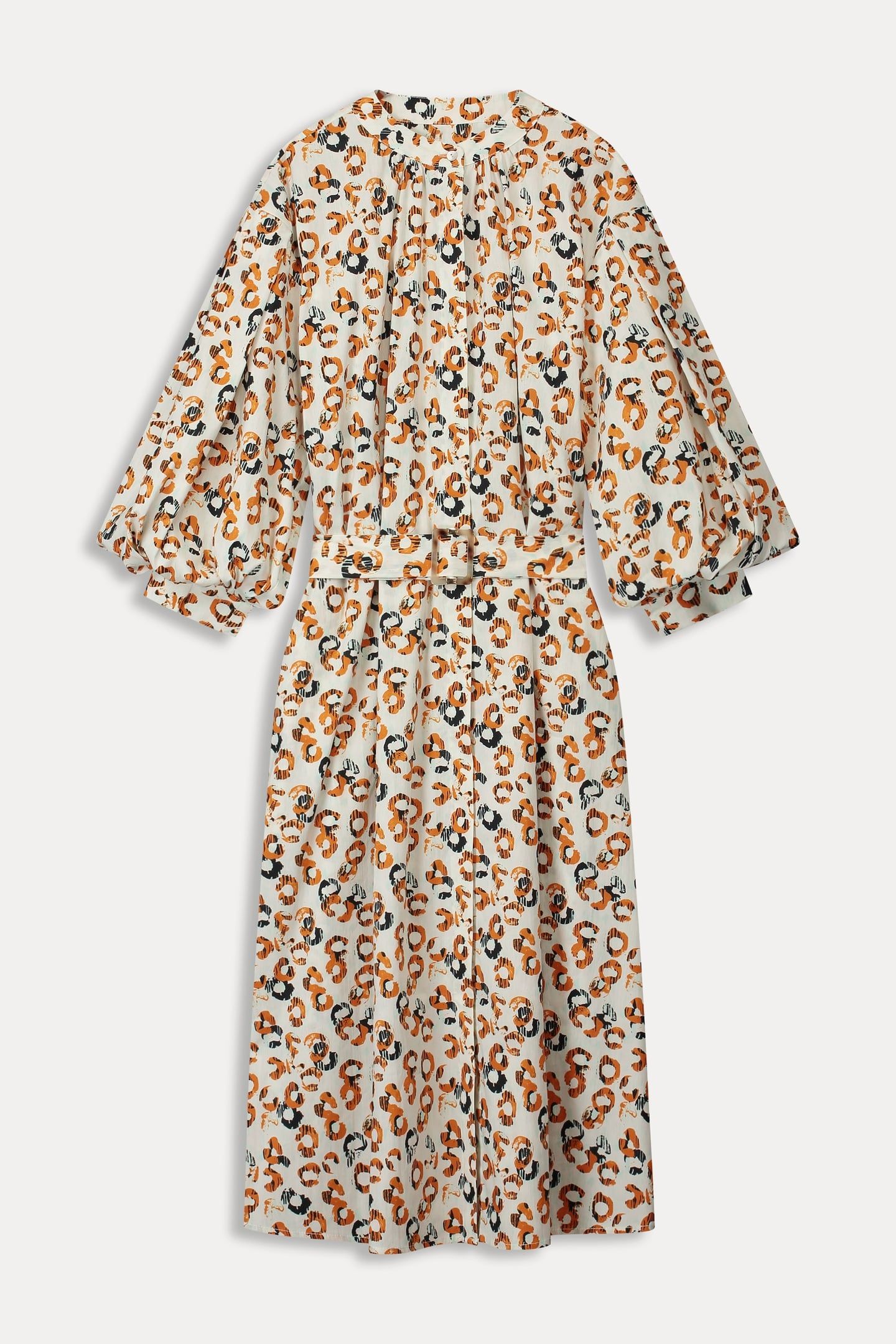DRESS - POPLIN LEOPARD LUSH 6