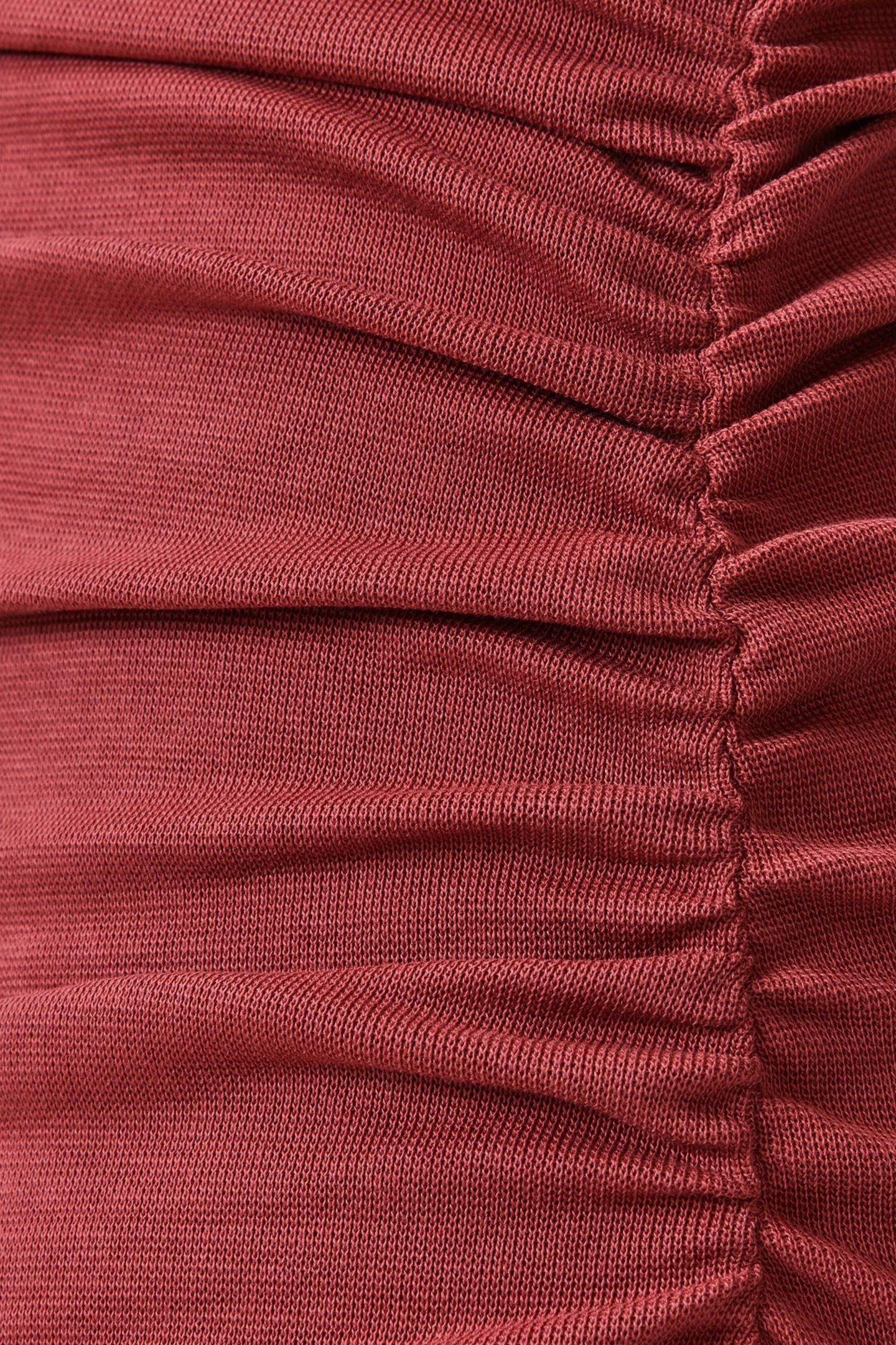 KATARINA SS DRESS BURNT BRICK RED 6