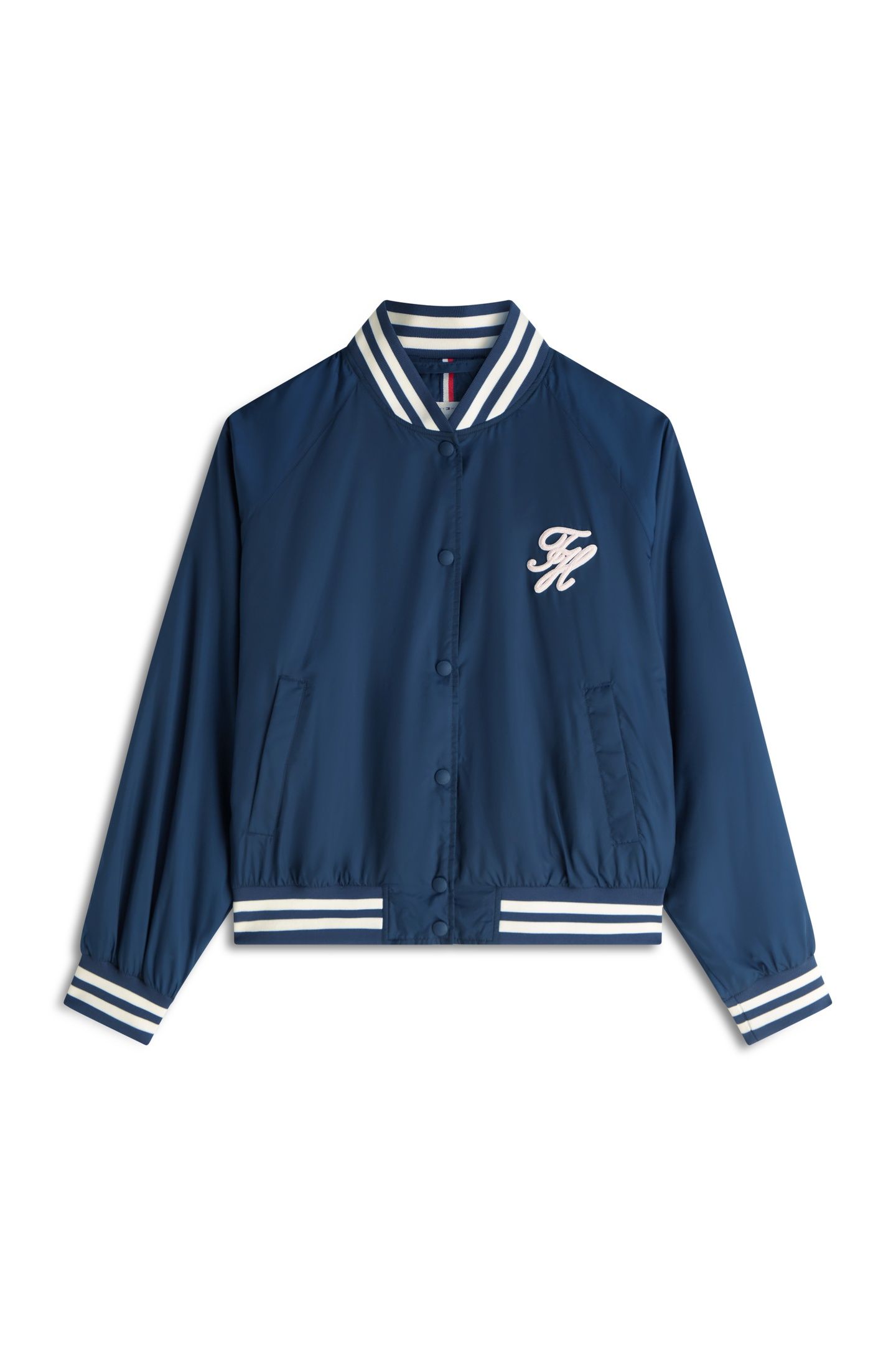 VARSITY NYLON BOMBER DARK NIGHT NAVY 5