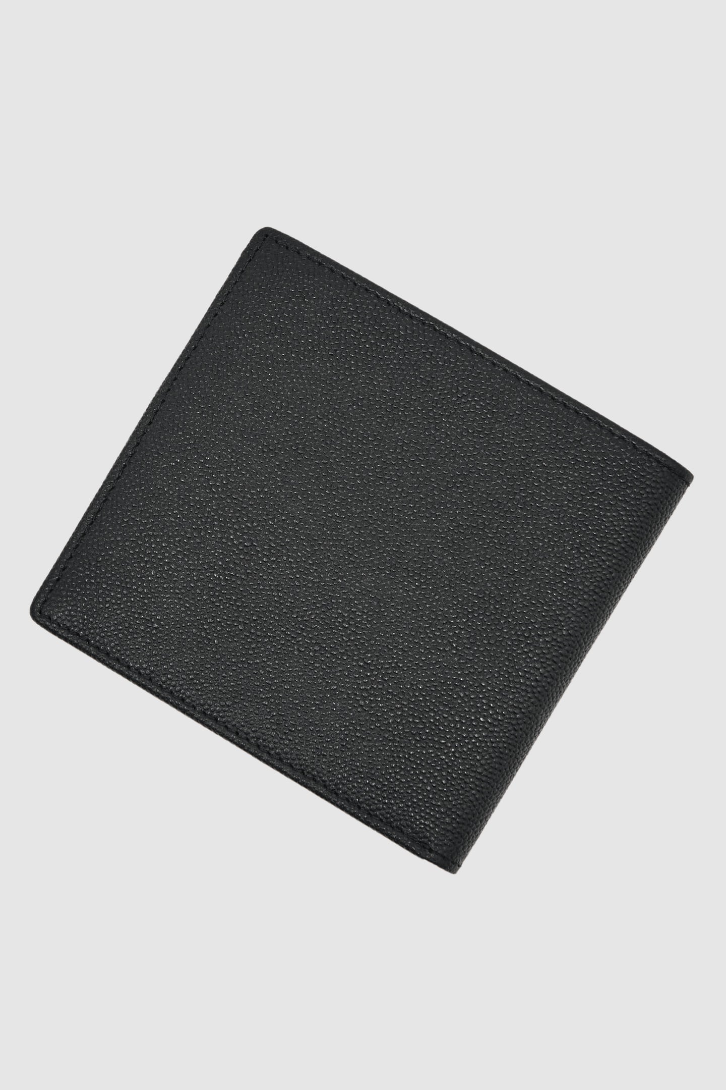 MICRO GRAIN LEATHER WALLET BLACK 3