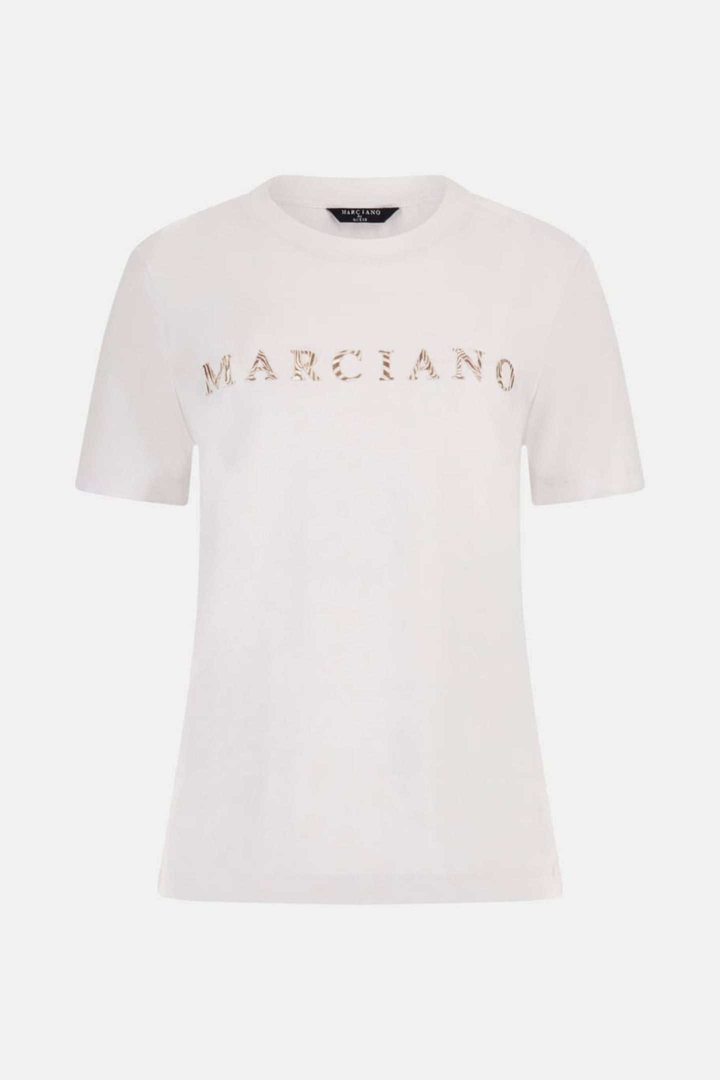 MARCIANO BY GUESS CANDY RN SS TSHIRT TRUE WHITE 2