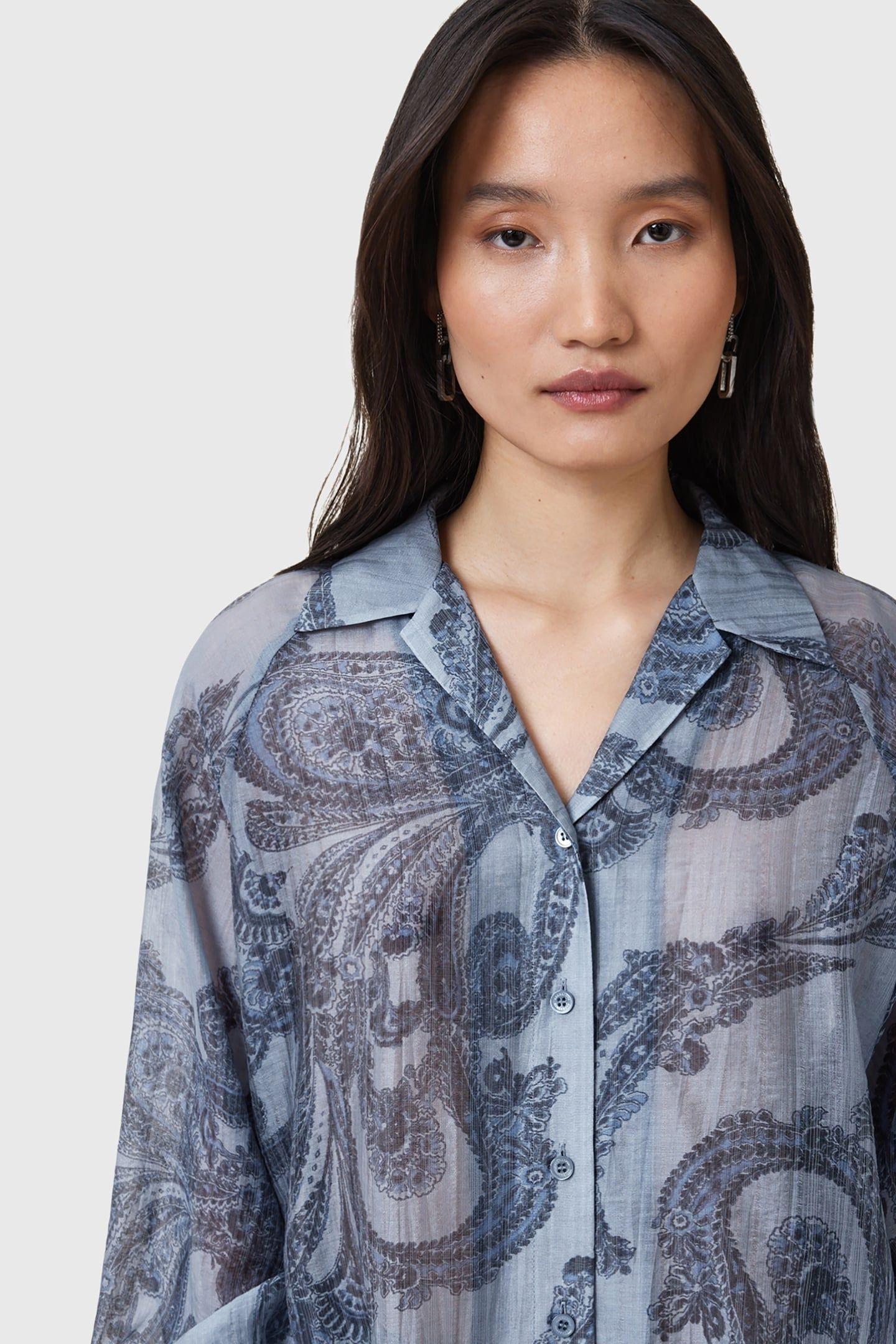 ISLA SHIRT LITA DENIM BLUE 5