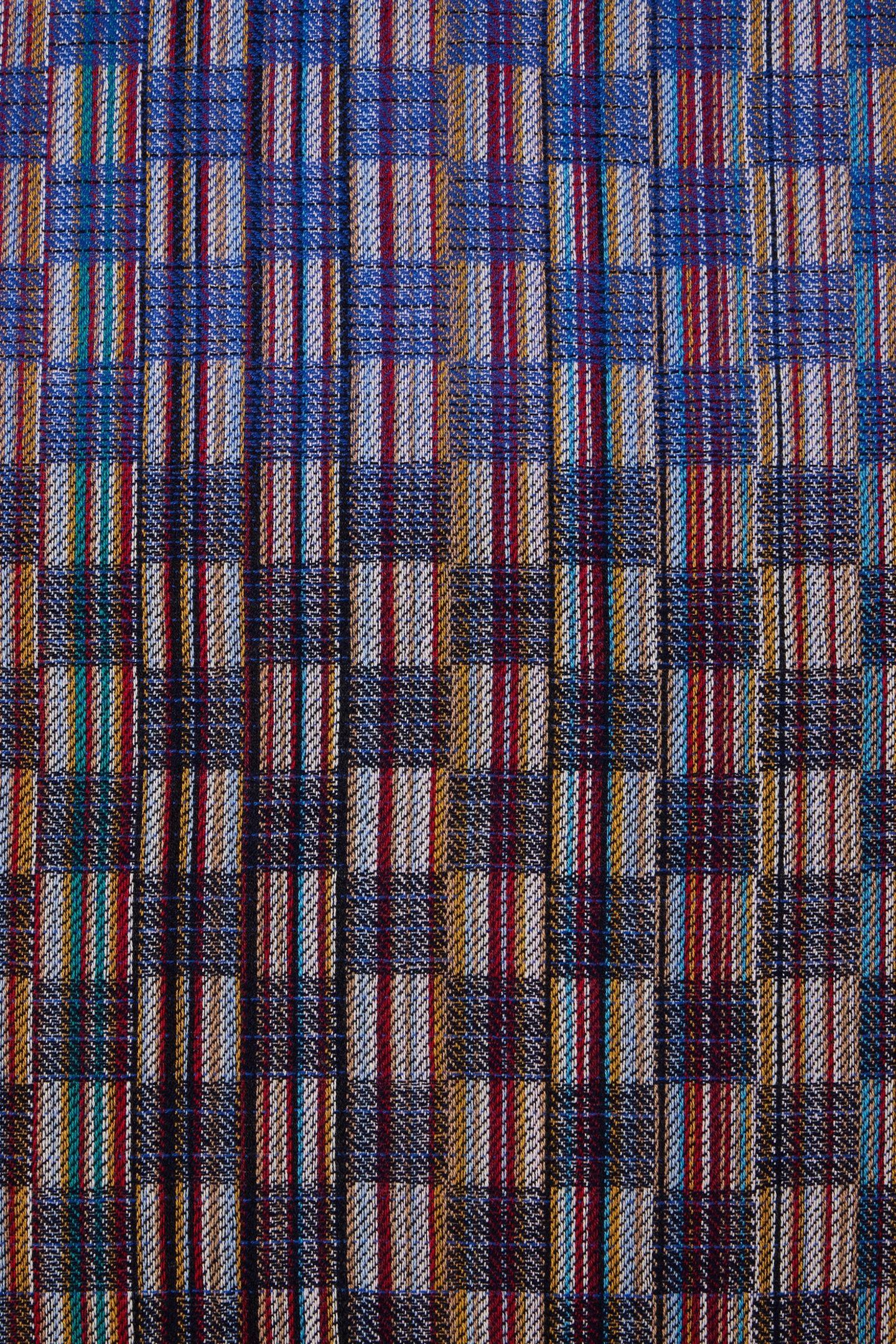 SCARF WEAVE SIGNATURE NAVY 6