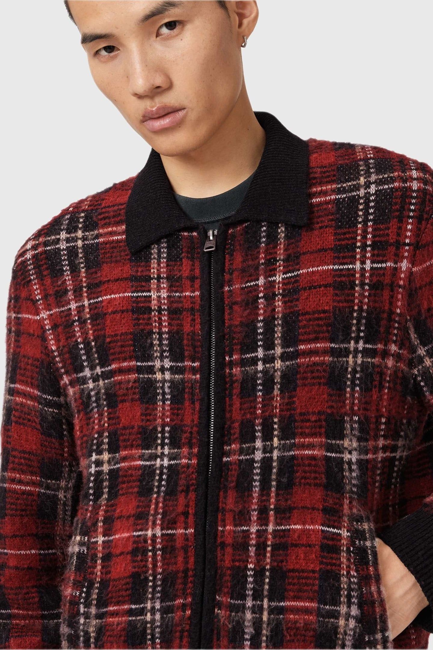 NETTLE CARDIGAN RED 7