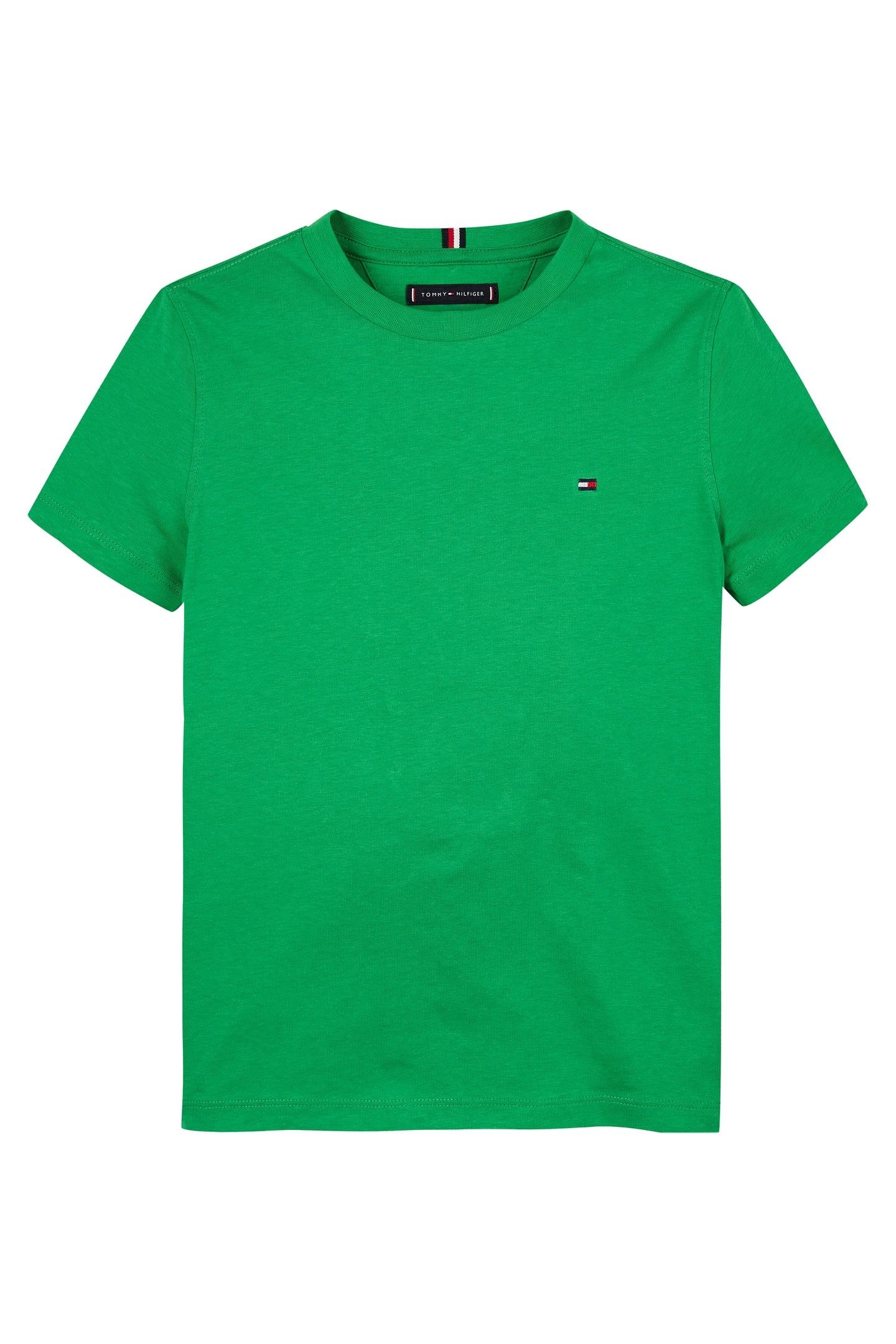 BOYS ESSENTIAL COTTON TEE RADIANT GREEN 2
