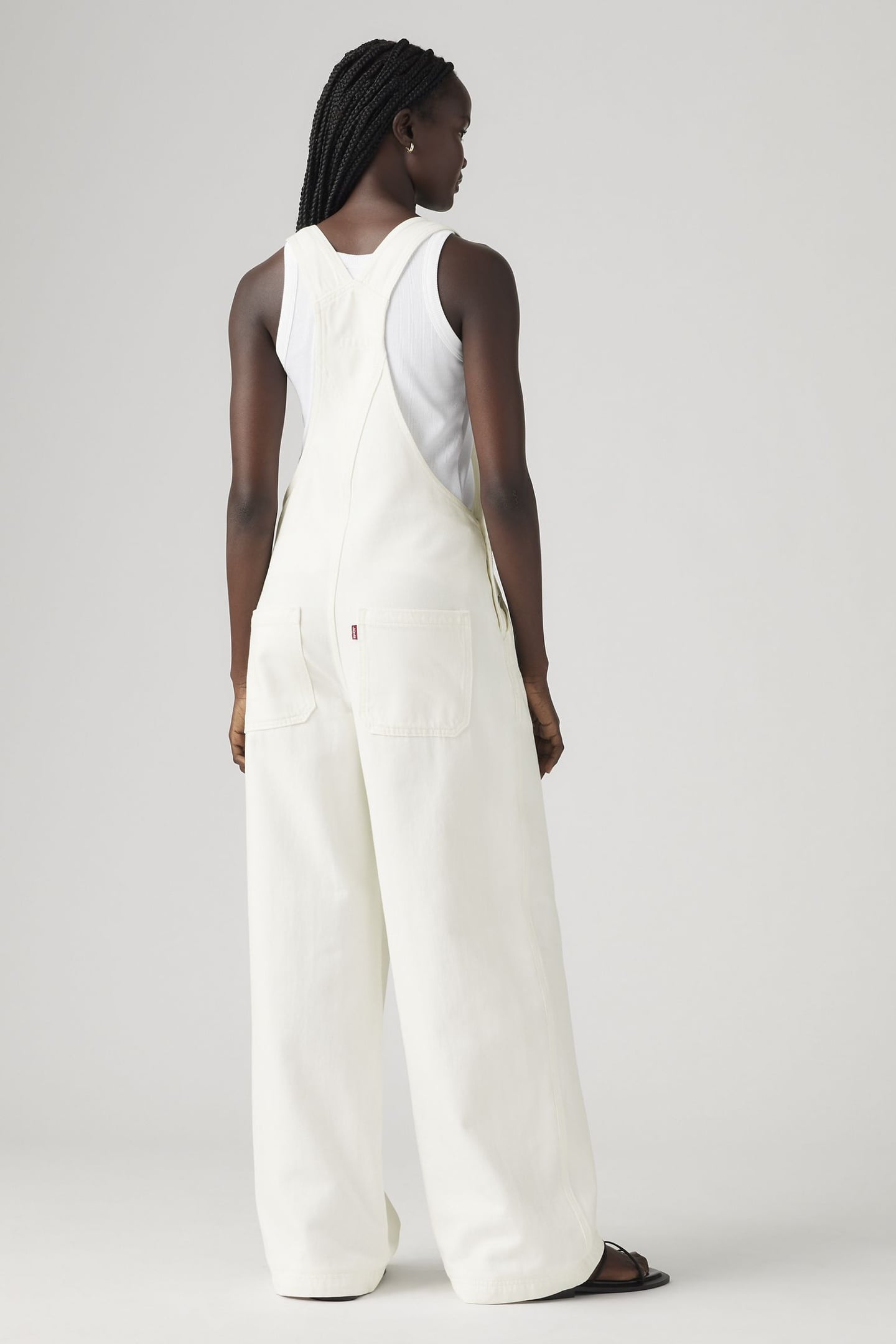 XL OVERALLS WHITE 3