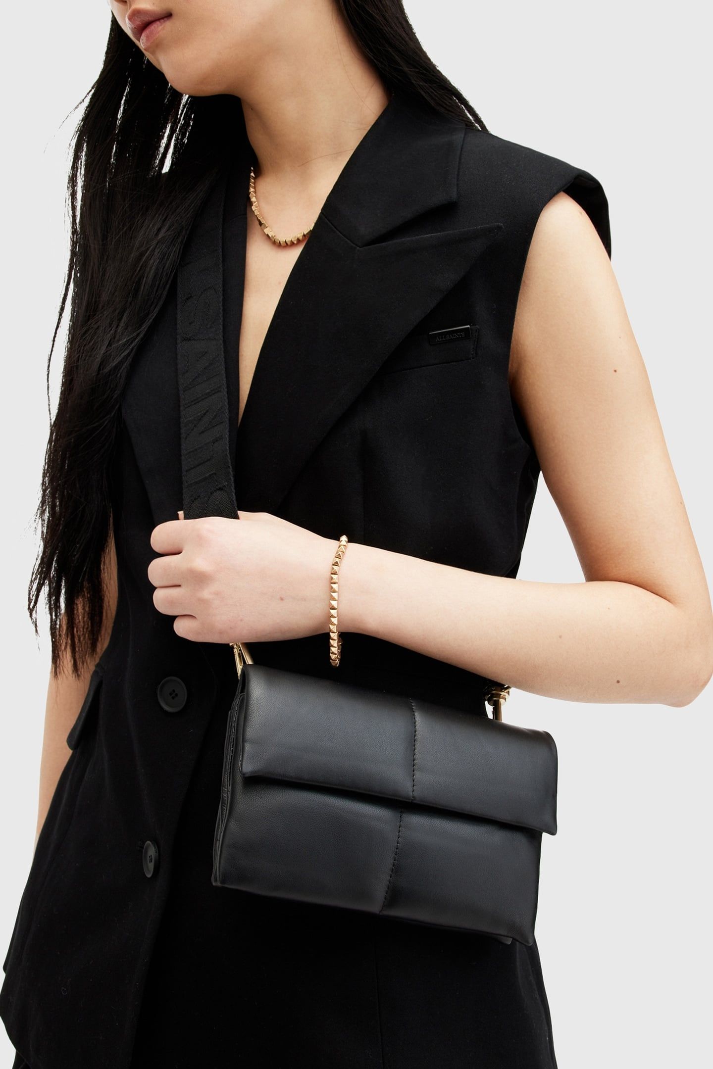 EZRA QUILT CROSSBODY BLACK 10