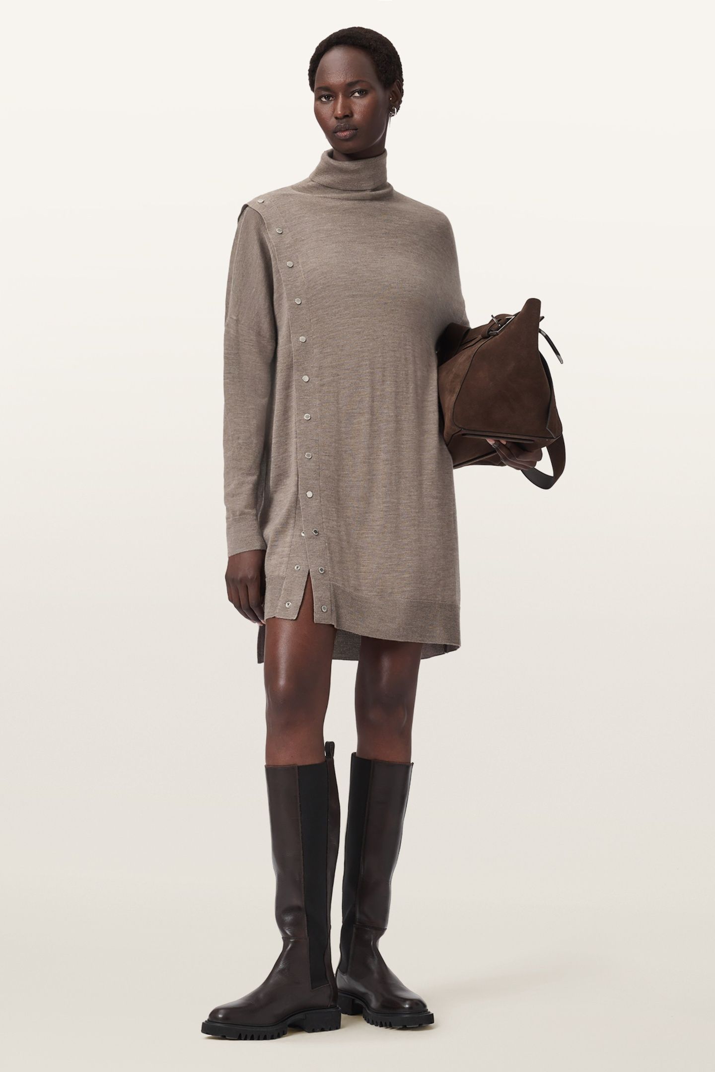 UMI DRESS PINE BARK BROWN 5
